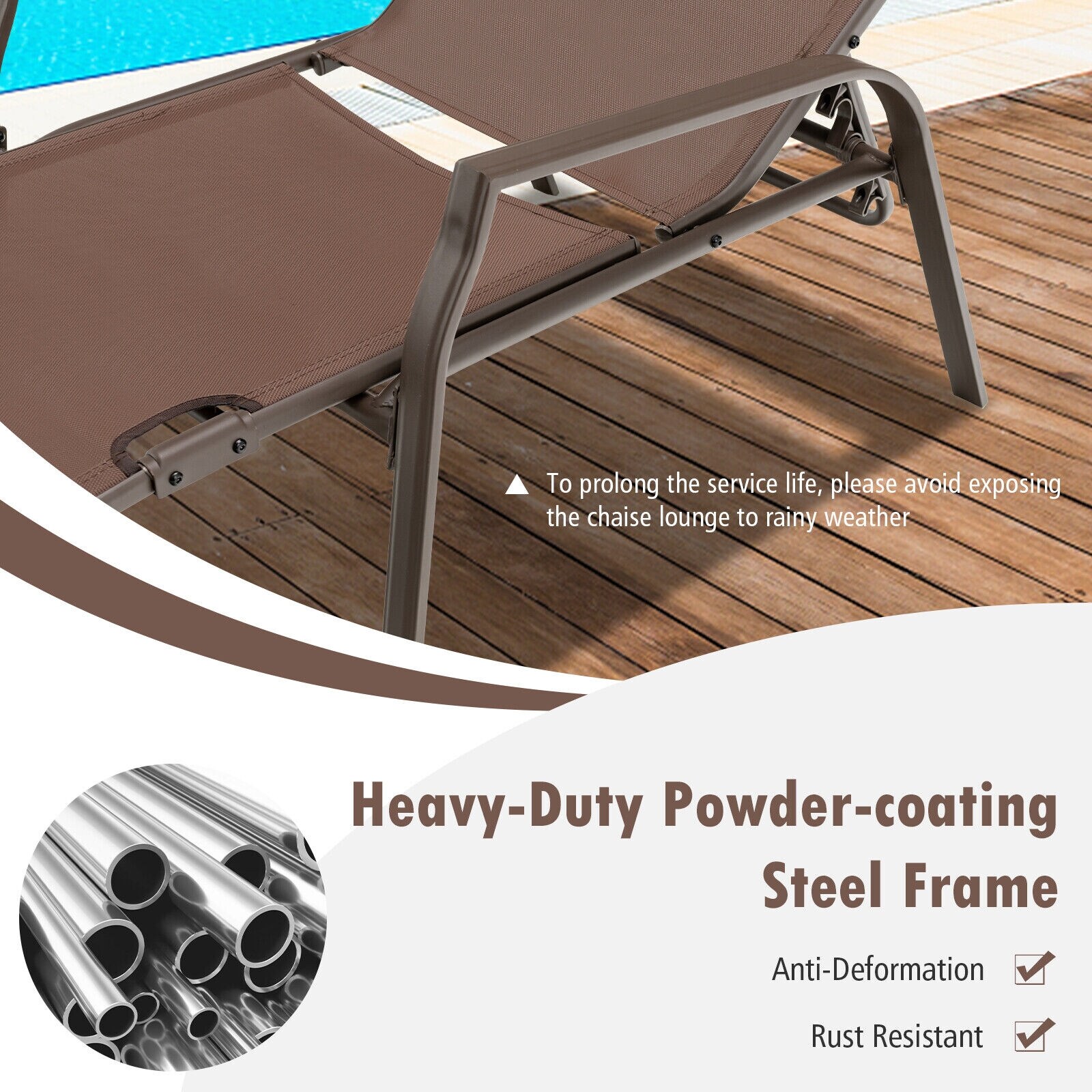 Forclover HYFE-10307CF2 Patio-Chairs - View #6