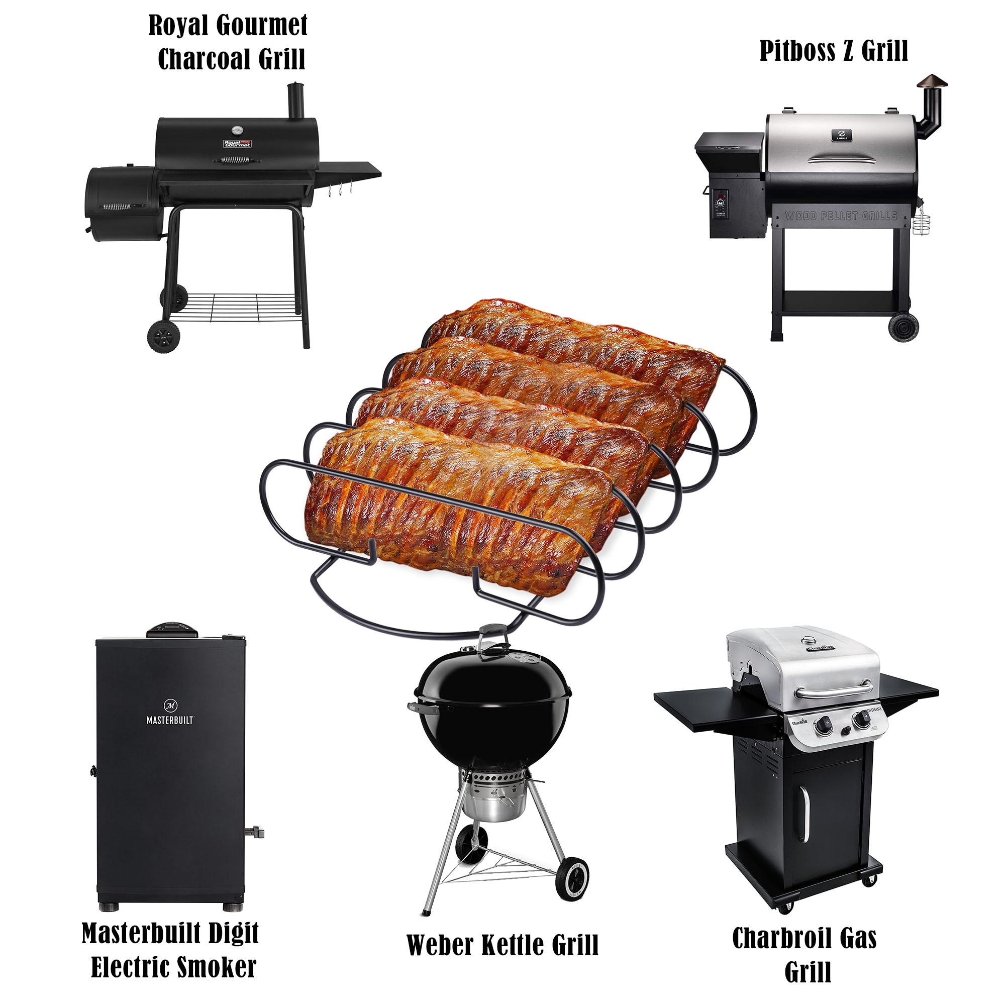 Royal Gourmet KL1106 Grill-Toppers - View #12