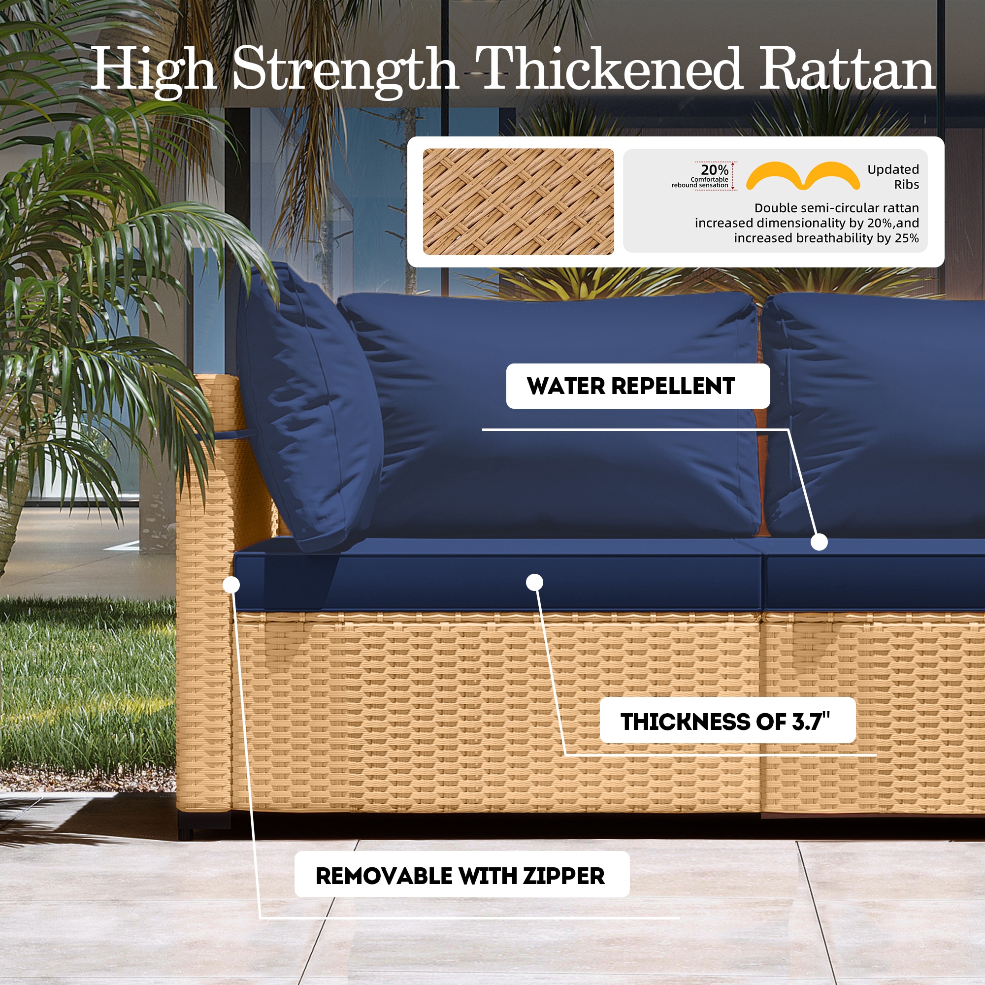 Patio Watcher LS-RT9-KD42CWH-Y2 Patio-Conversation-Sets - View #3