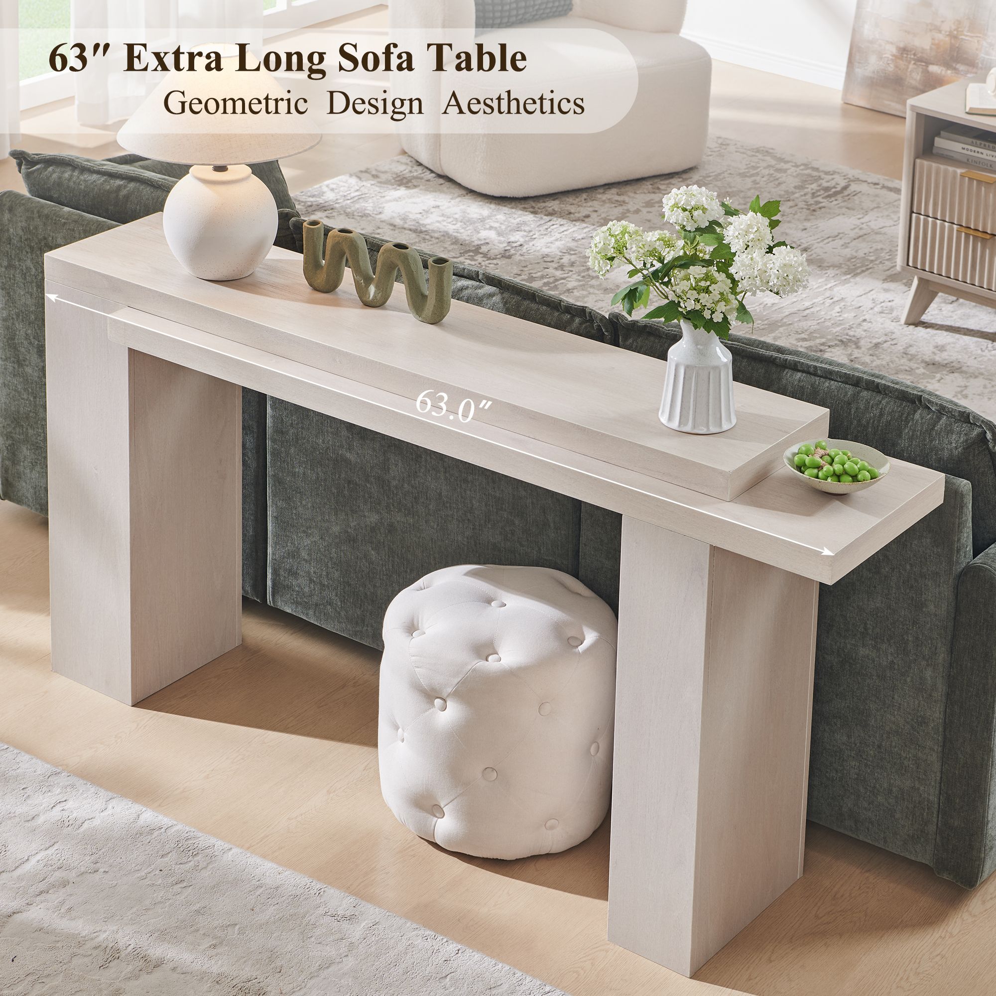 DecorUHome MSC63CCET-WTA-PRO Console-Sofa-Tables - View #5