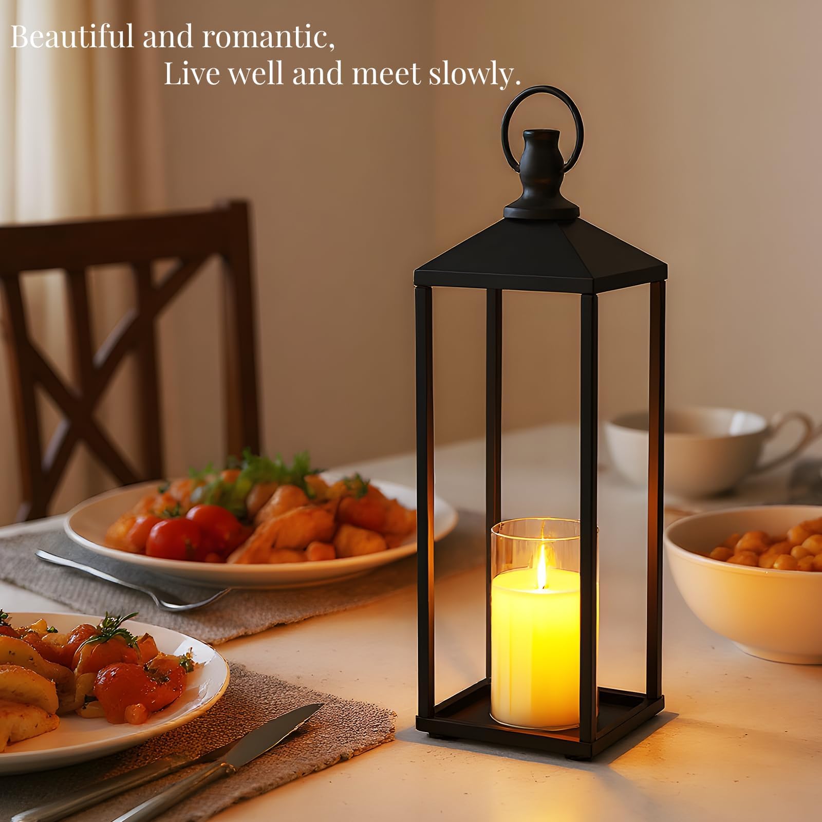 MAXSA Innovations 43319-RS Outdoor-Decorative-Lanterns - View #3
