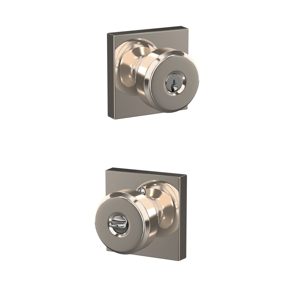 Schlage Bowery w/Century Polished Nickel Collection