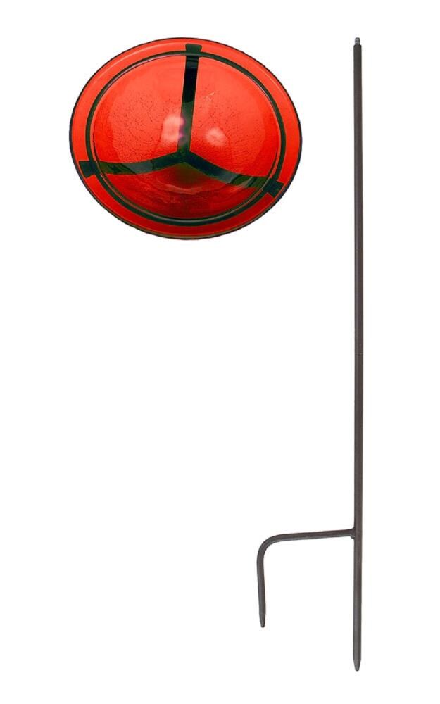 Minuteman International GBB-09 3-Inches H Red Glass Complete birdbath