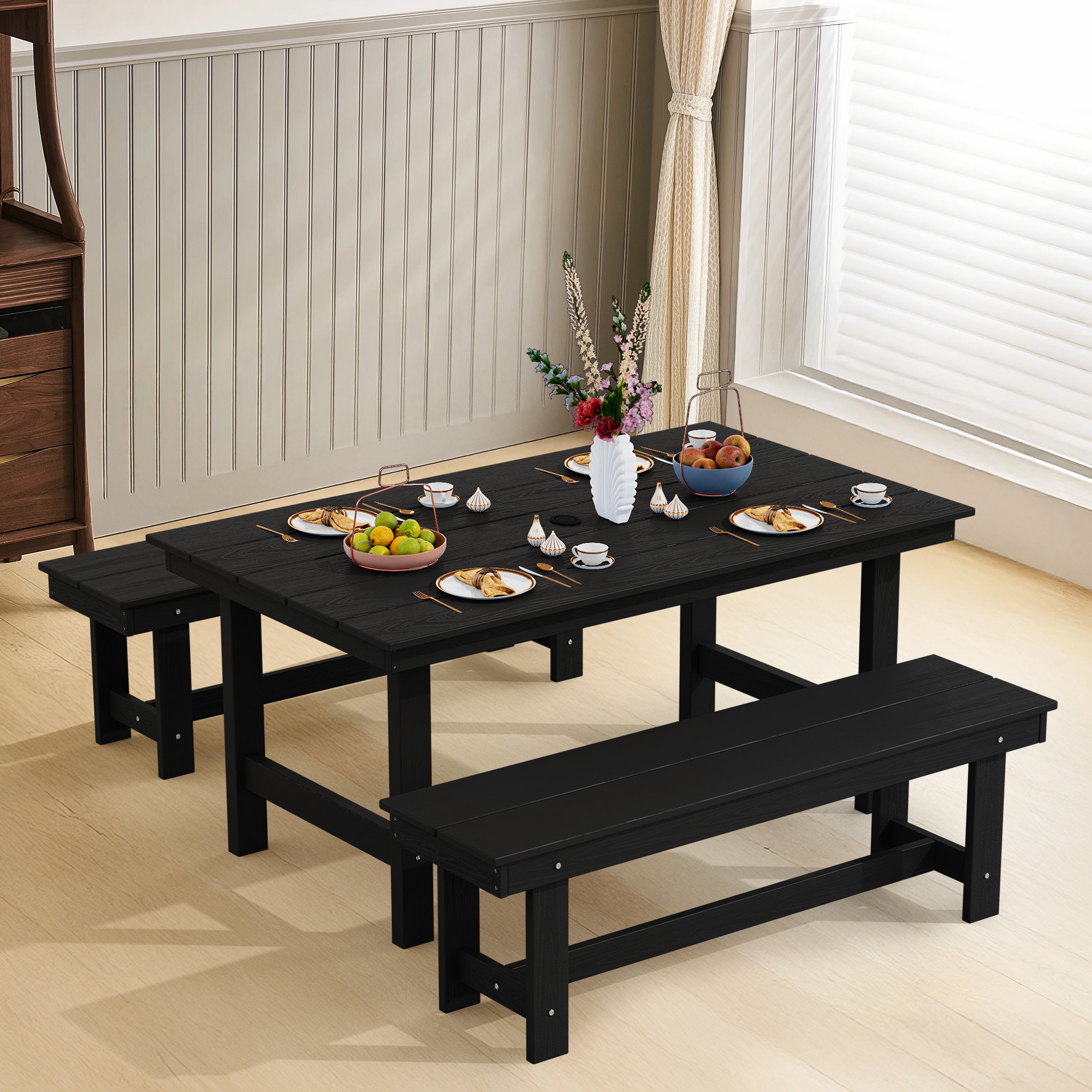 JEAREY PECZD3JT-BK Patio-Dining-Sets - View #9