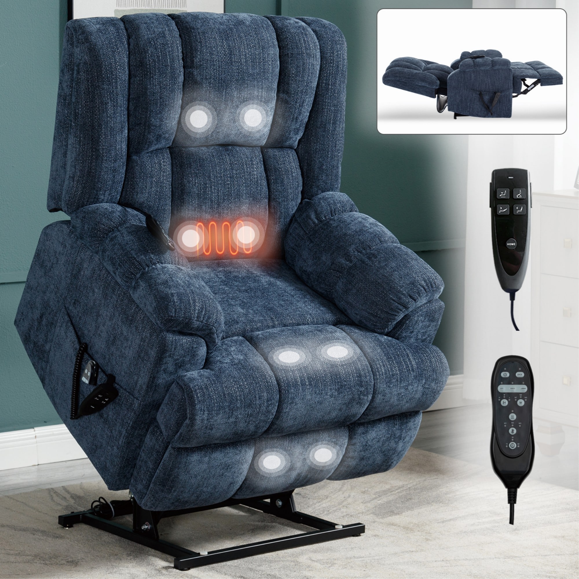 Boyel Living BL-CM889BL recliners - View #11