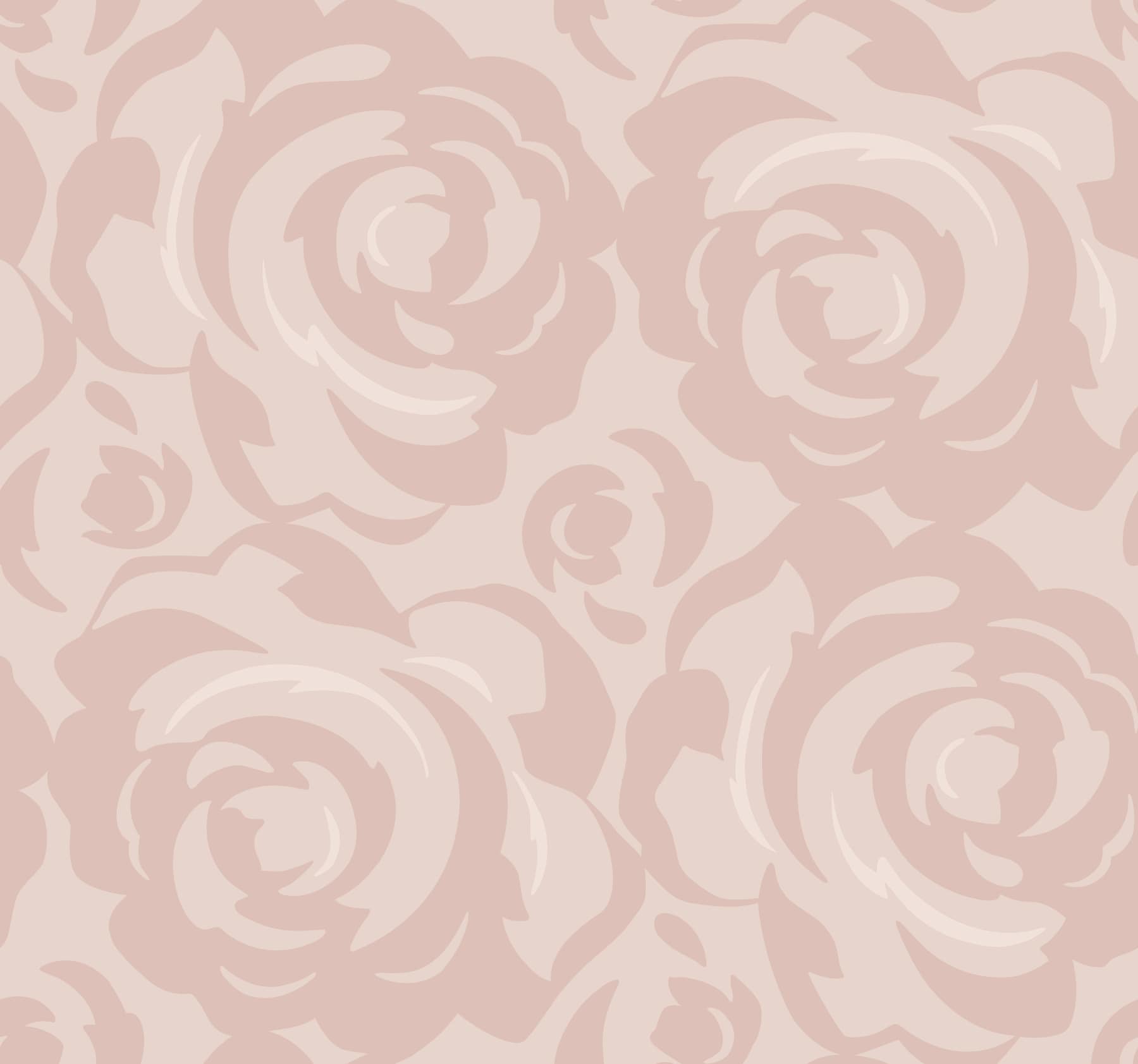 York Wallcoverings CP1241 Candice Olson Breathless 60.8-Sq. Feet Pink Non-woven Floral Unpasted Wallpaper