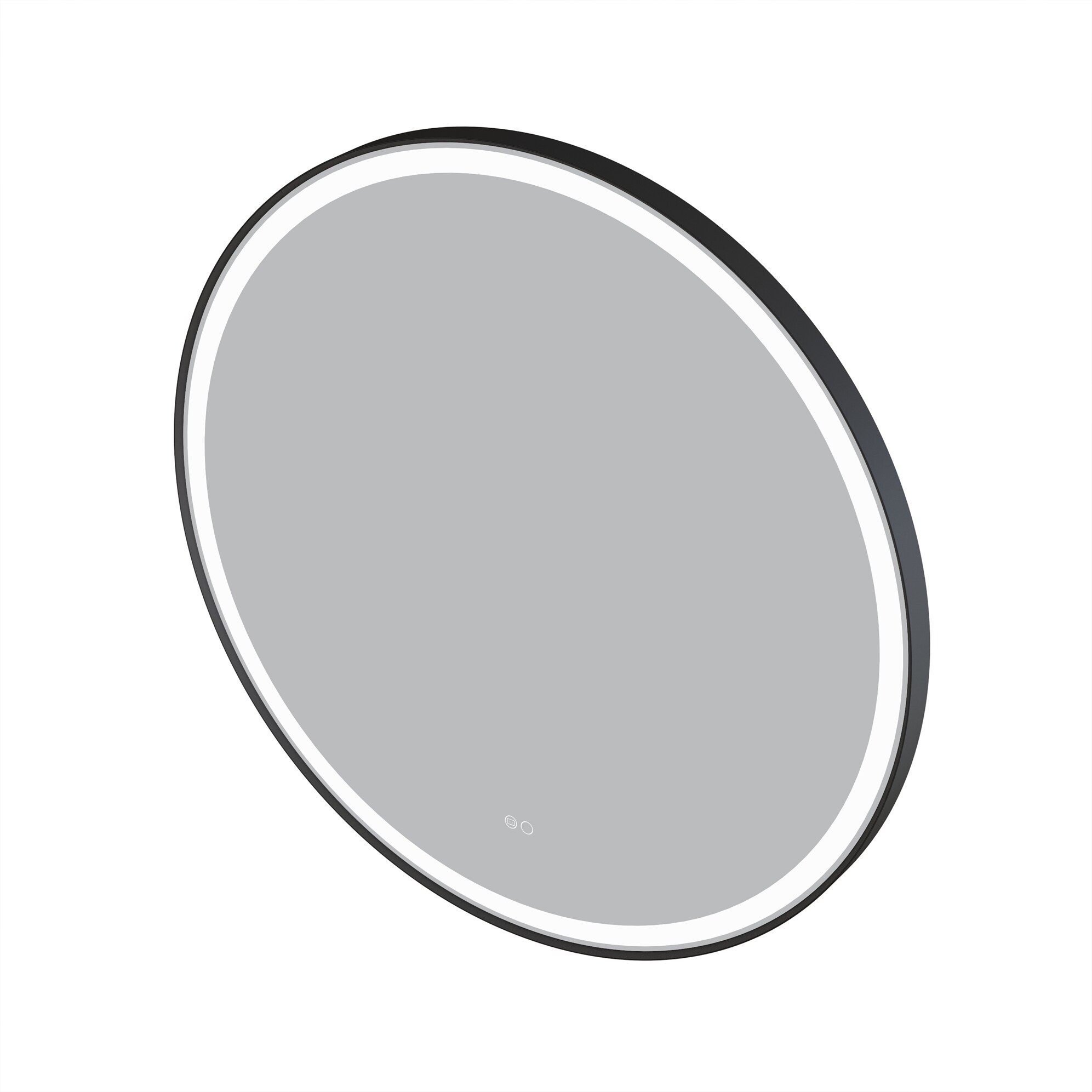 WELLFOR W9RD3636MB Framed-Bath-Mirrors - View #11