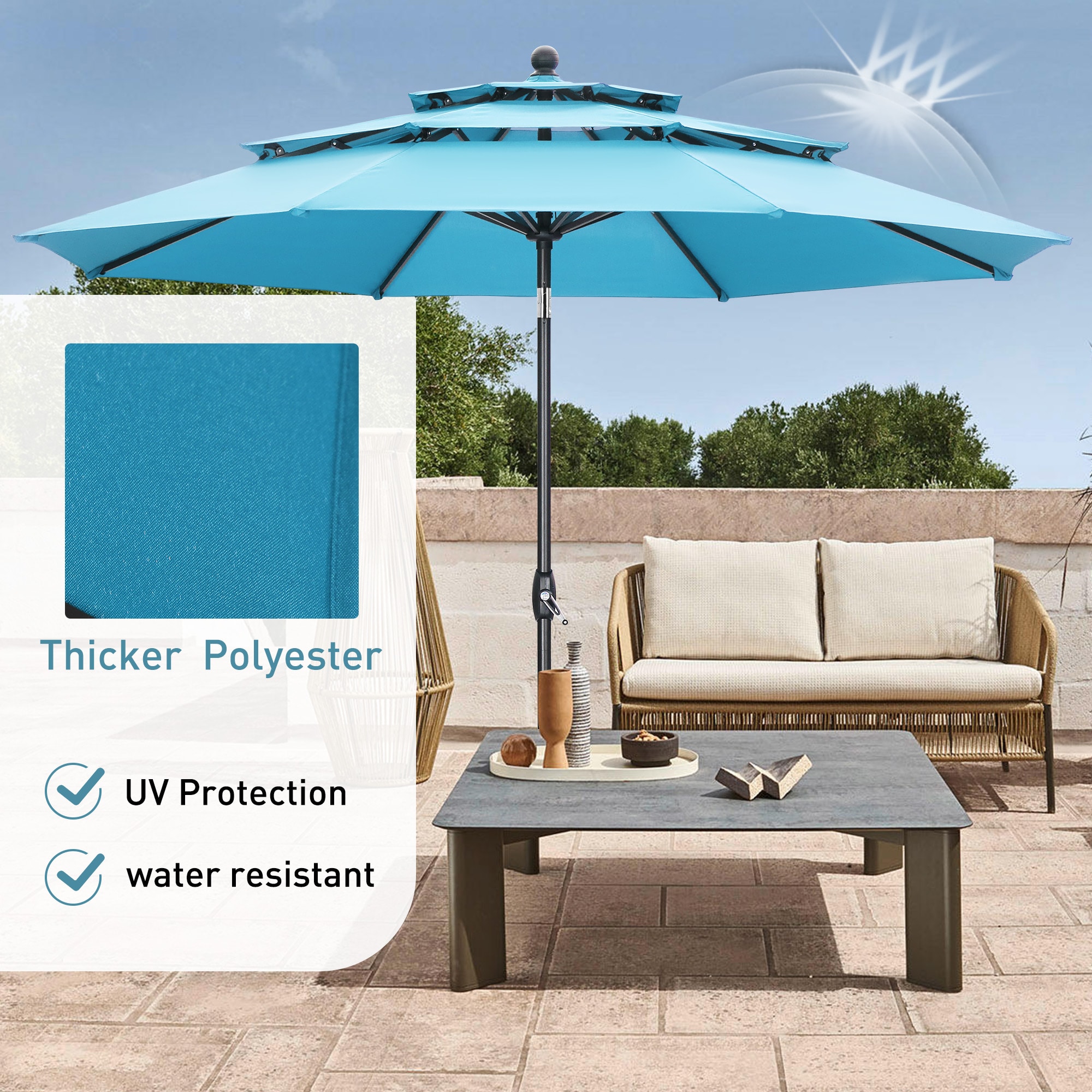 Ainfox R0CSS91XBL Umbrellas-2 - View #5