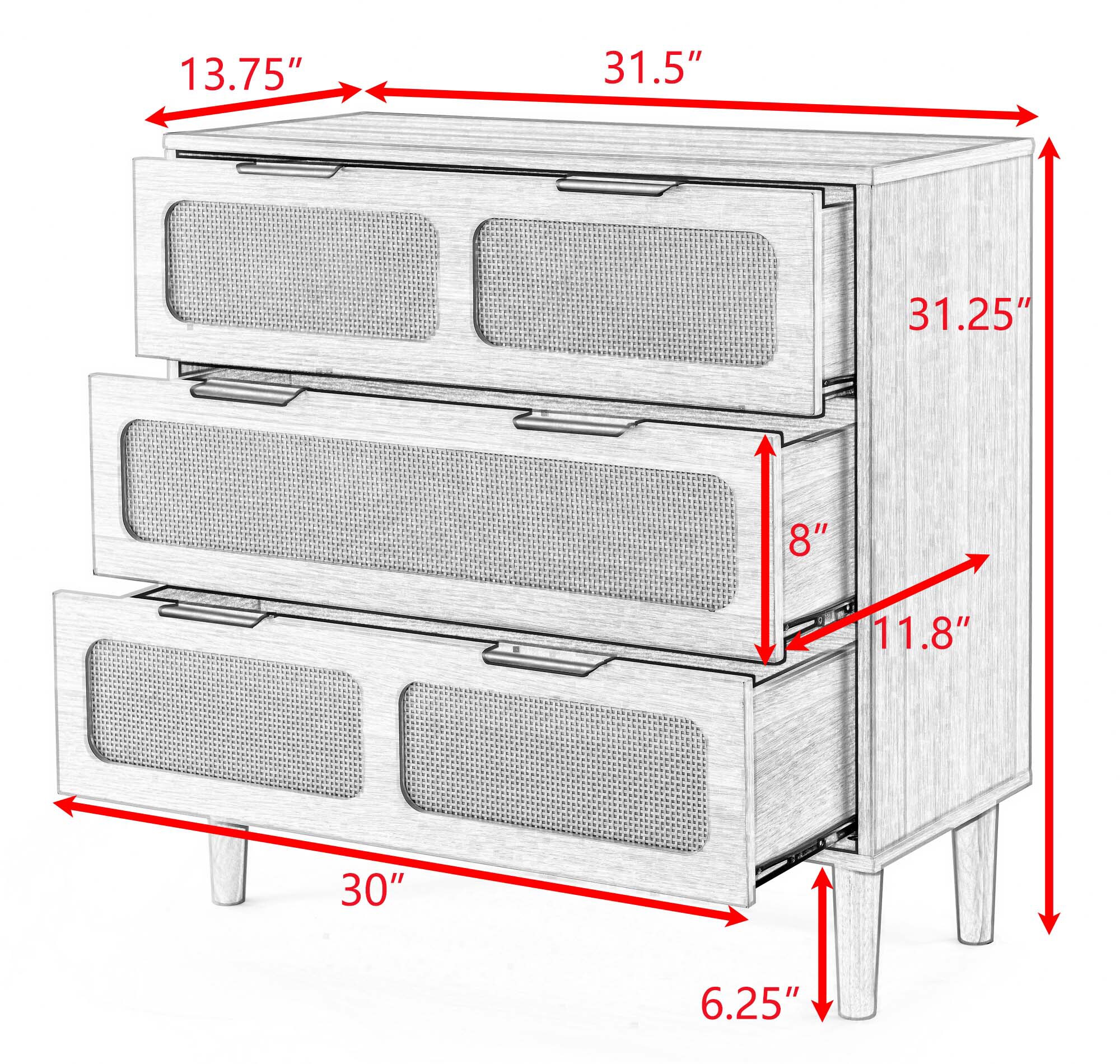 Bybafun YA4400024 dressers - View #3