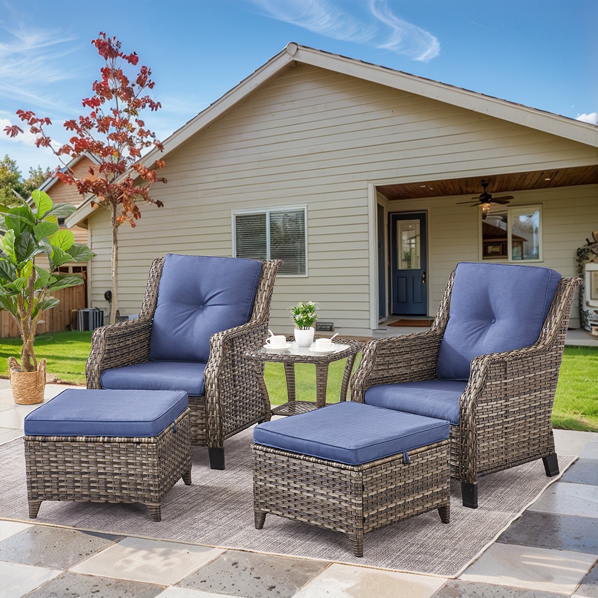 Rilyson FSCGY1140026-1 Patio-Conversation-Sets - View #3