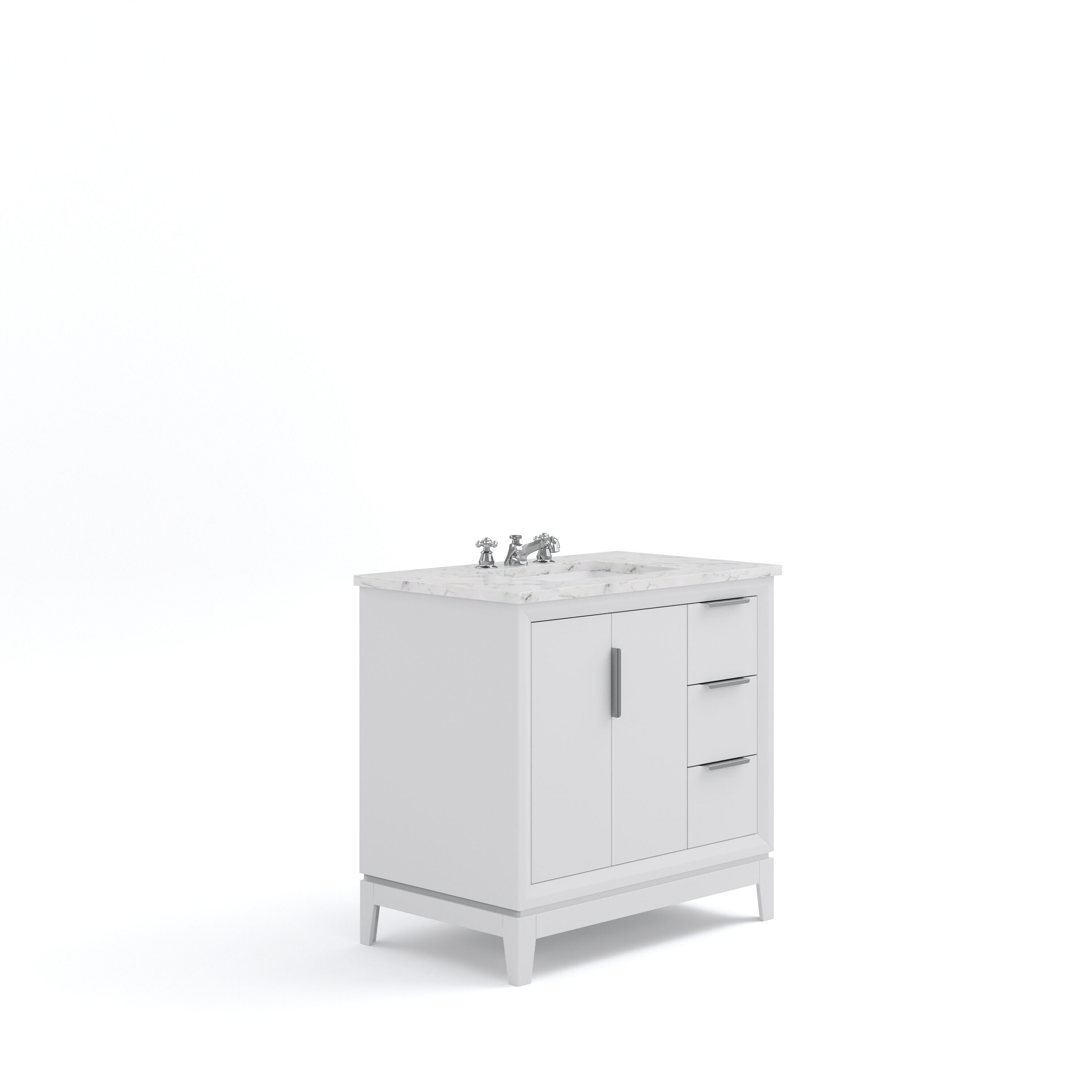 Water Creation VEL036CWPW07 Bath-Vanity-Combo - View #3