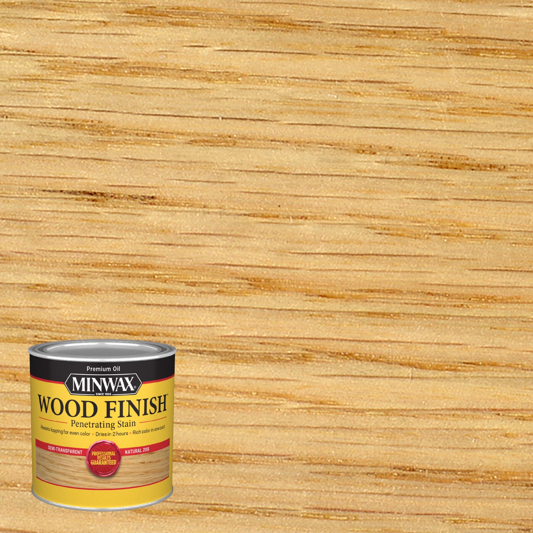 Minwax Wood Finish Oil-Based Natural Semi-Transparent Interior Stain ...