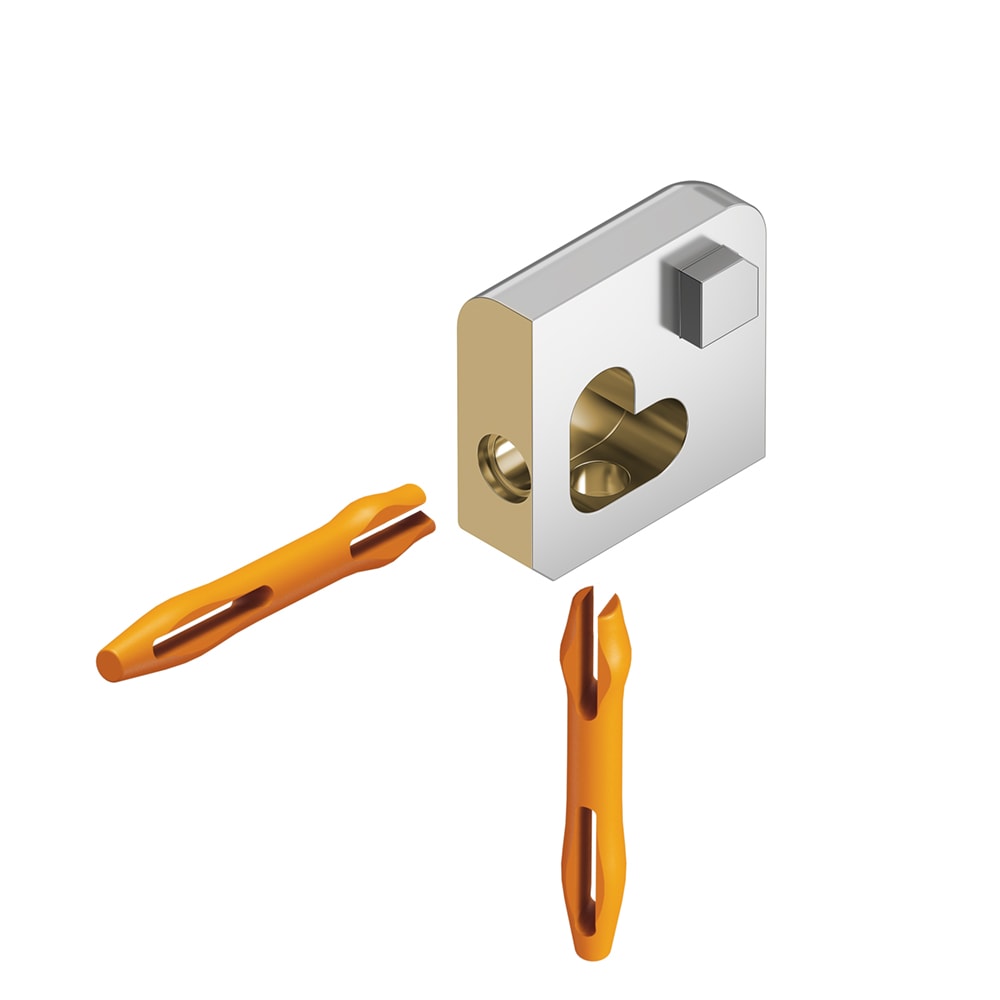 Schluter Systems EV/J60MC Jolly 0.25-in W x 0.125-in L Chrome-plated solid brass Brass Outside corner Tile Edge Trim