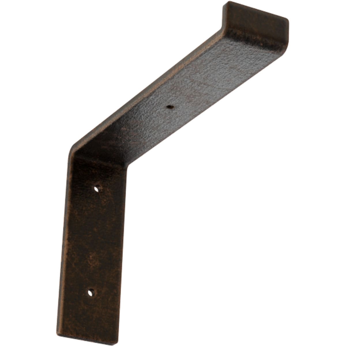 Ekena Millwork BKTM02X10X07TSABZ Steel Truss Shelf 10-in x 2-in x 7.25-in Antique bronze Steel Mounting bracket