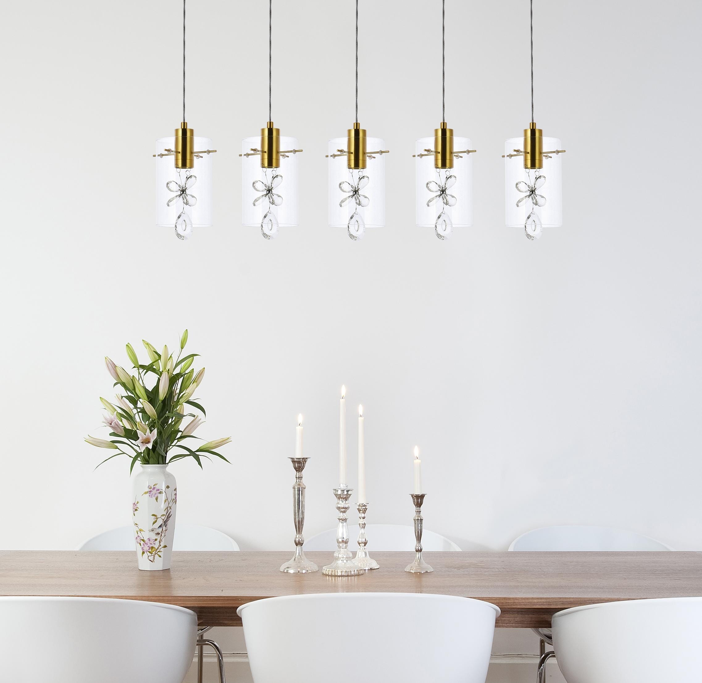 Elegant Decor HF15606D36G Pendant-Lights - View #8