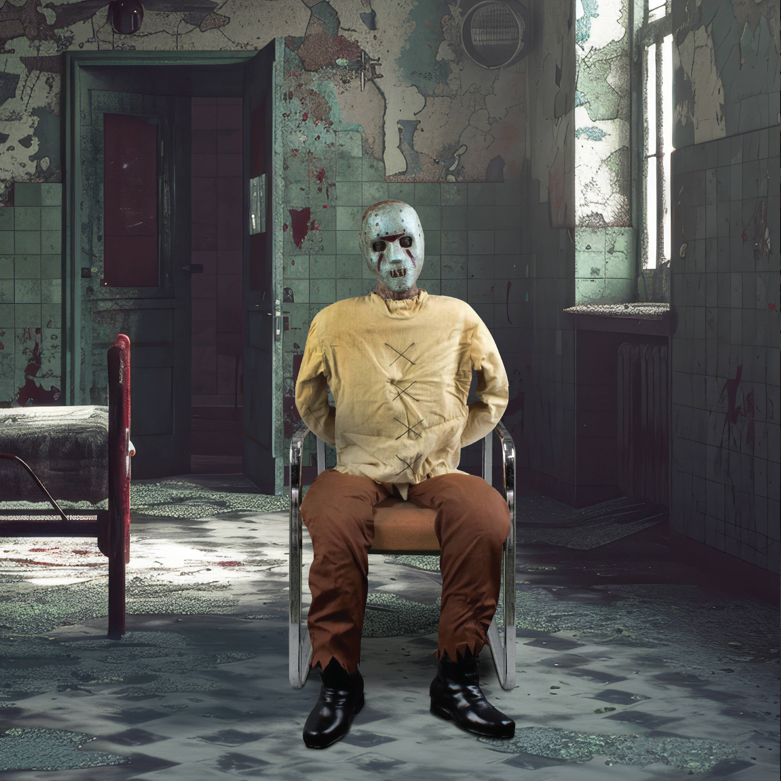 Haunted Hill Farm HHSTMAN-1FLSA Halloween-Animatronics - View #9