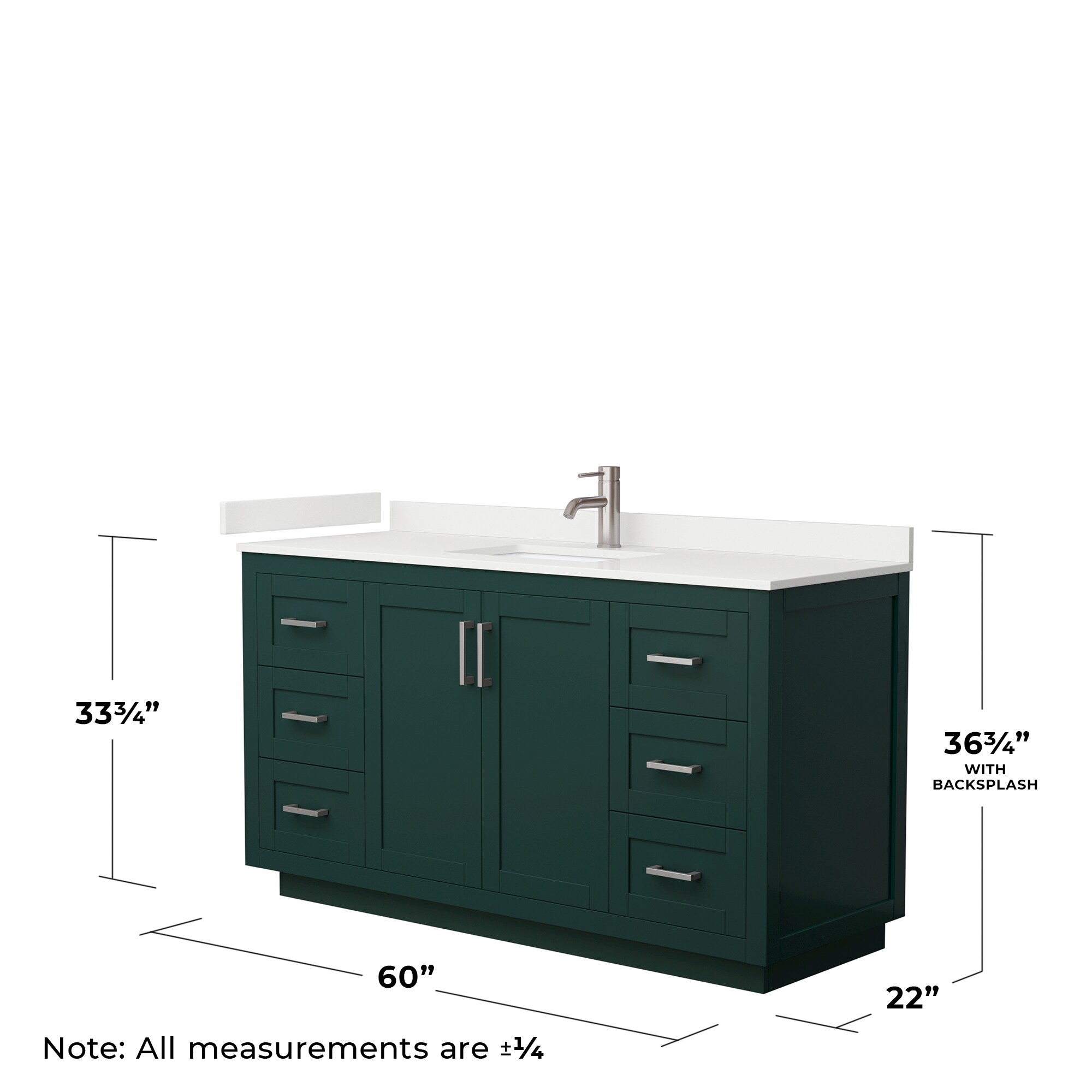 Wyndham Collection WCF292960SGEWQUNSMXX Bath-Vanity-Combo - View #5