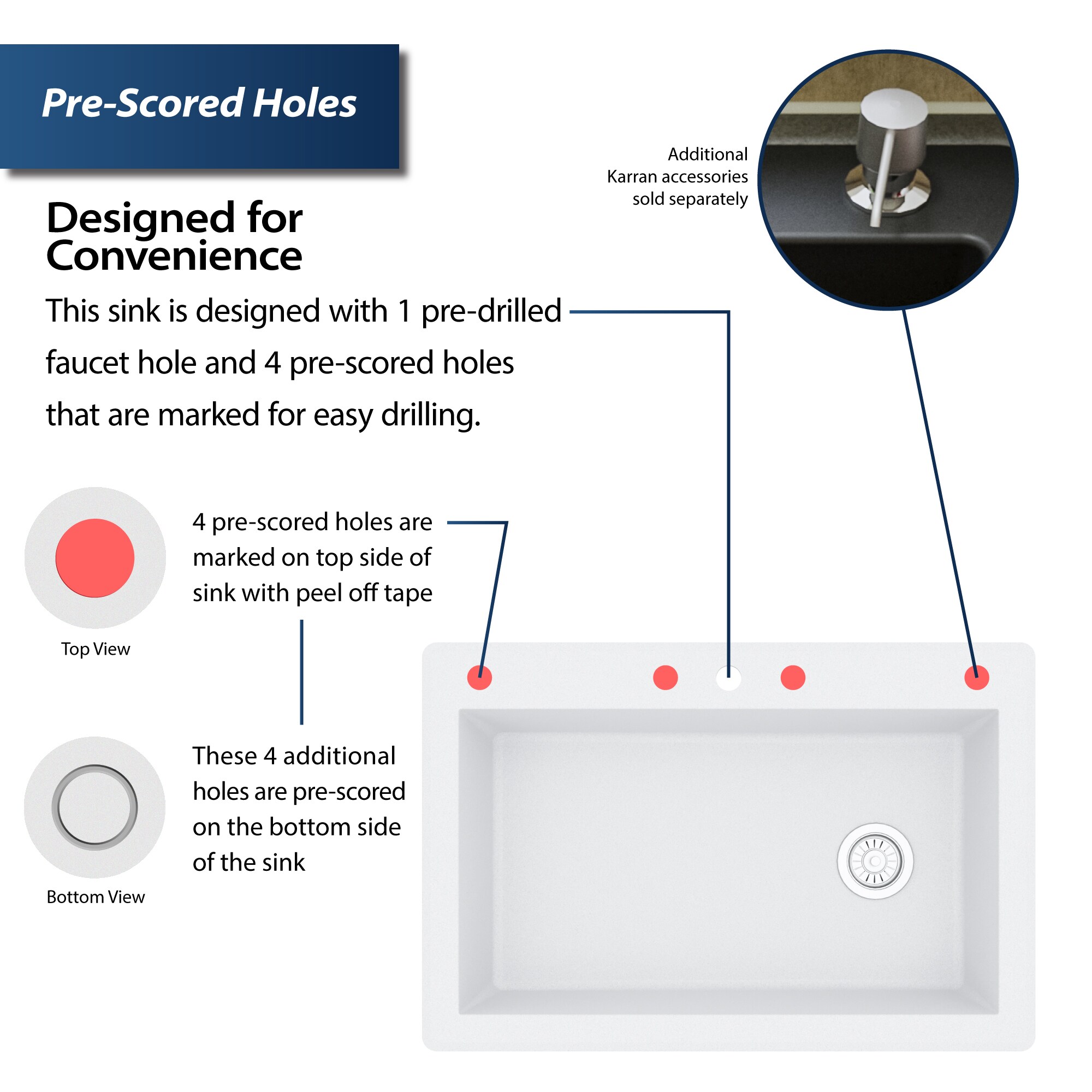 Karran QT-670-WH Kitchen-Sinks - View #8