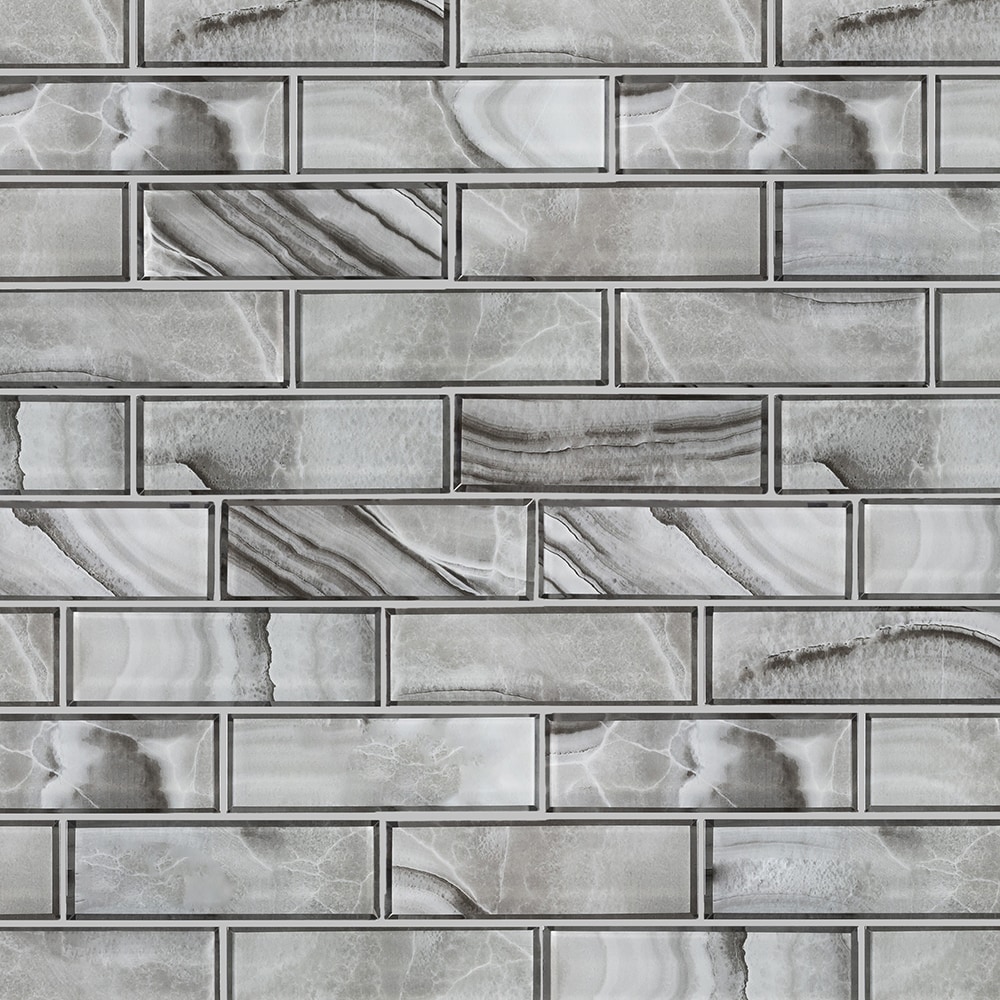 🔥LAST DAY 48% OFF-Mountain Range Glass Mosaic