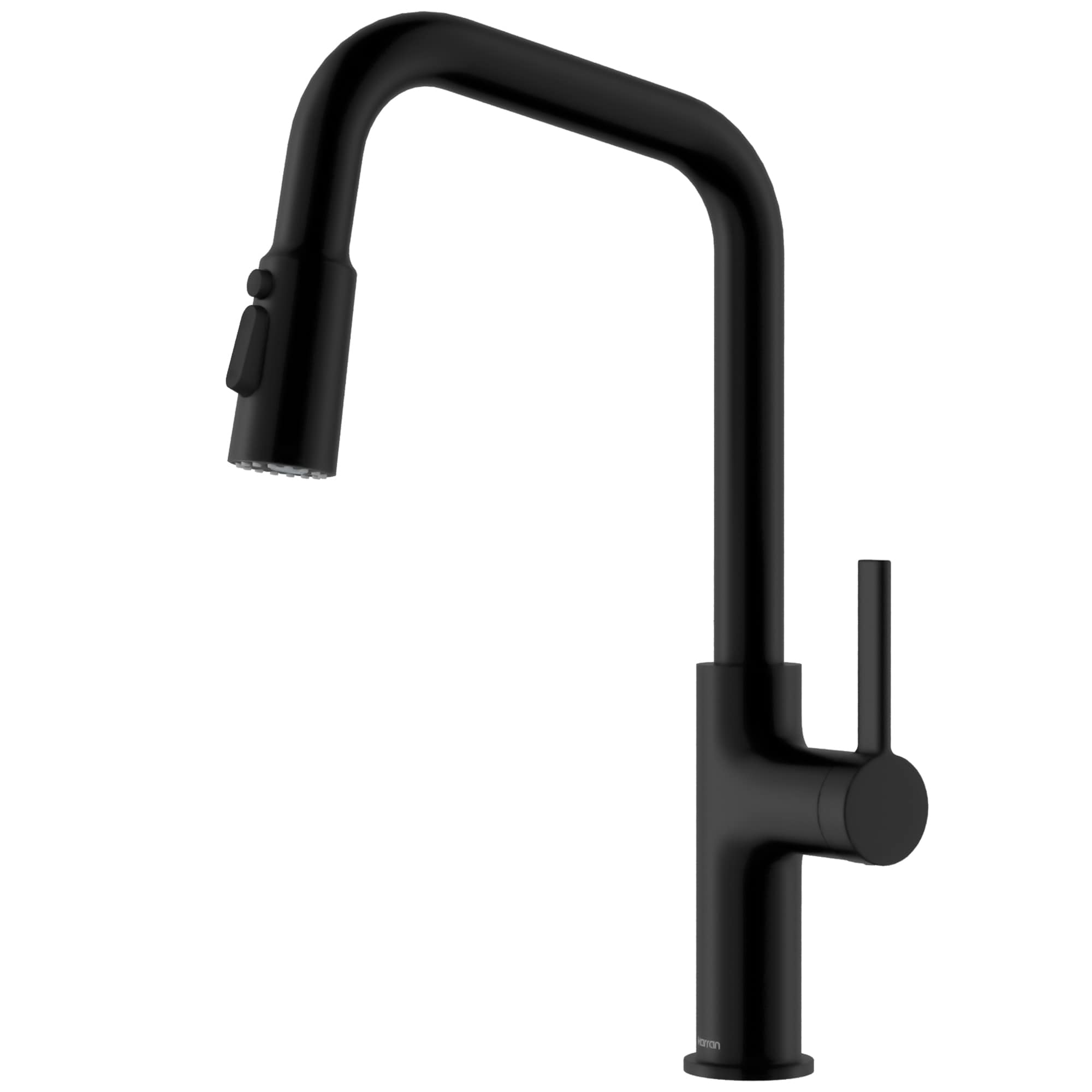 Karran Koala Matte Black Single Handle Deck-mount Pull-down