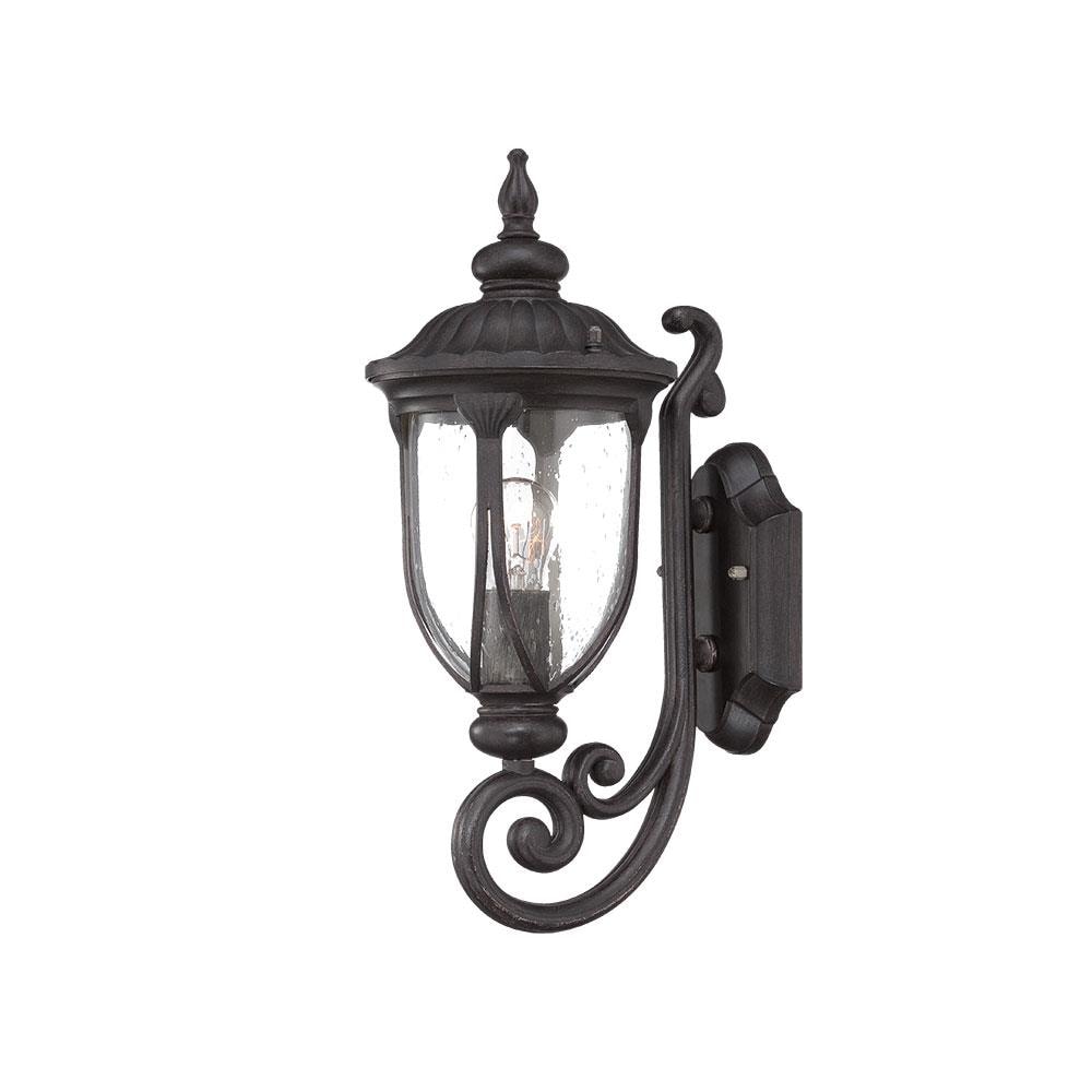 Acclaim Lighting 2201BC Laurens 1 -Light 16.5-in H Black Hardwired Outdoor Wall Light