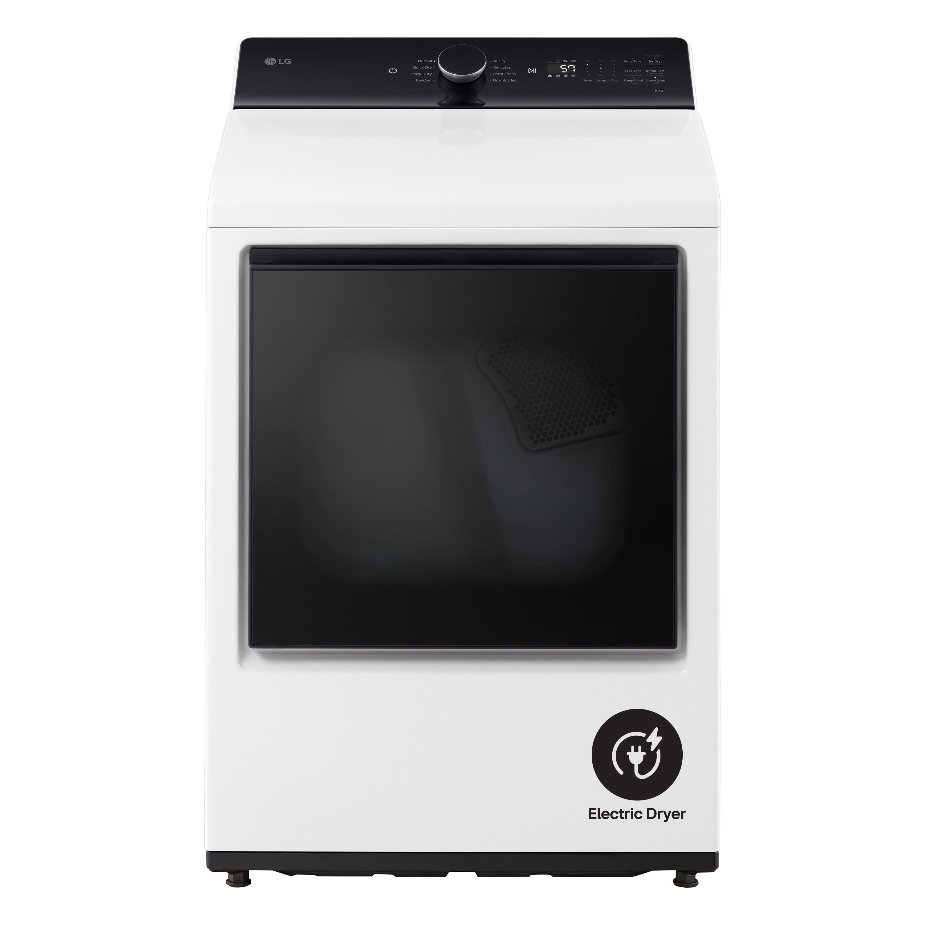LG 7.3-cu ft Vented Electric Dryer ( Alpine White )