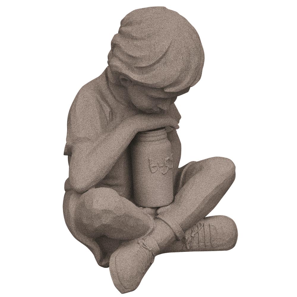 EMSCO GROUP 2226-1 15.875-in H x 11.875-in W Gray Garden Statue