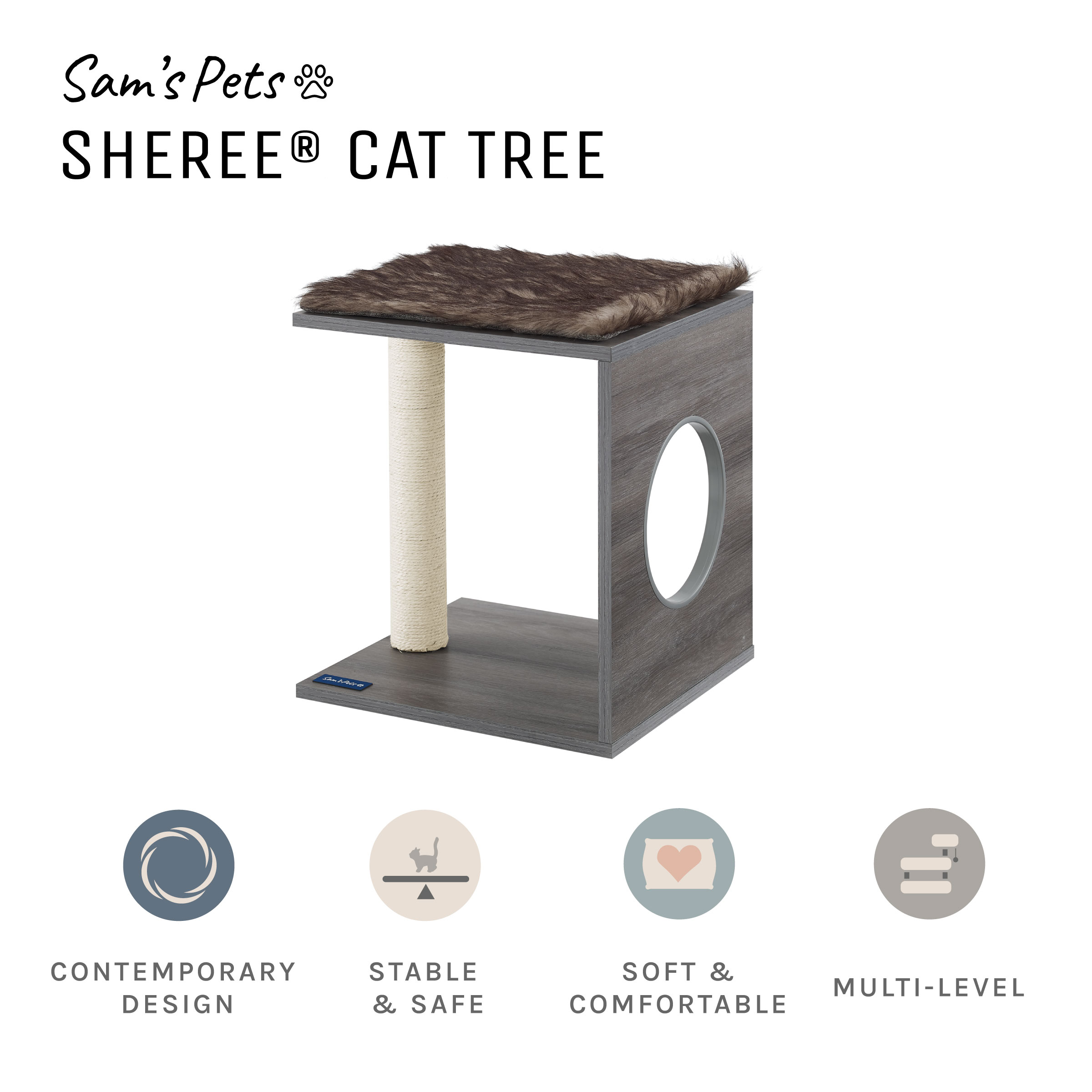 Sam's Pets SP-CT1278BR Cat-Trees - View #6