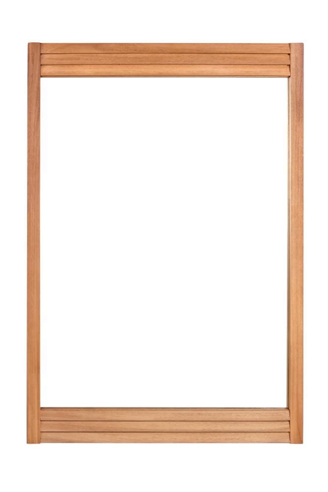 Avanity TAYLOR-M24-NT Taylor 24-in x 34-in Polished Rectangle Bathroom Vanity Mirror ( Natural Teak )