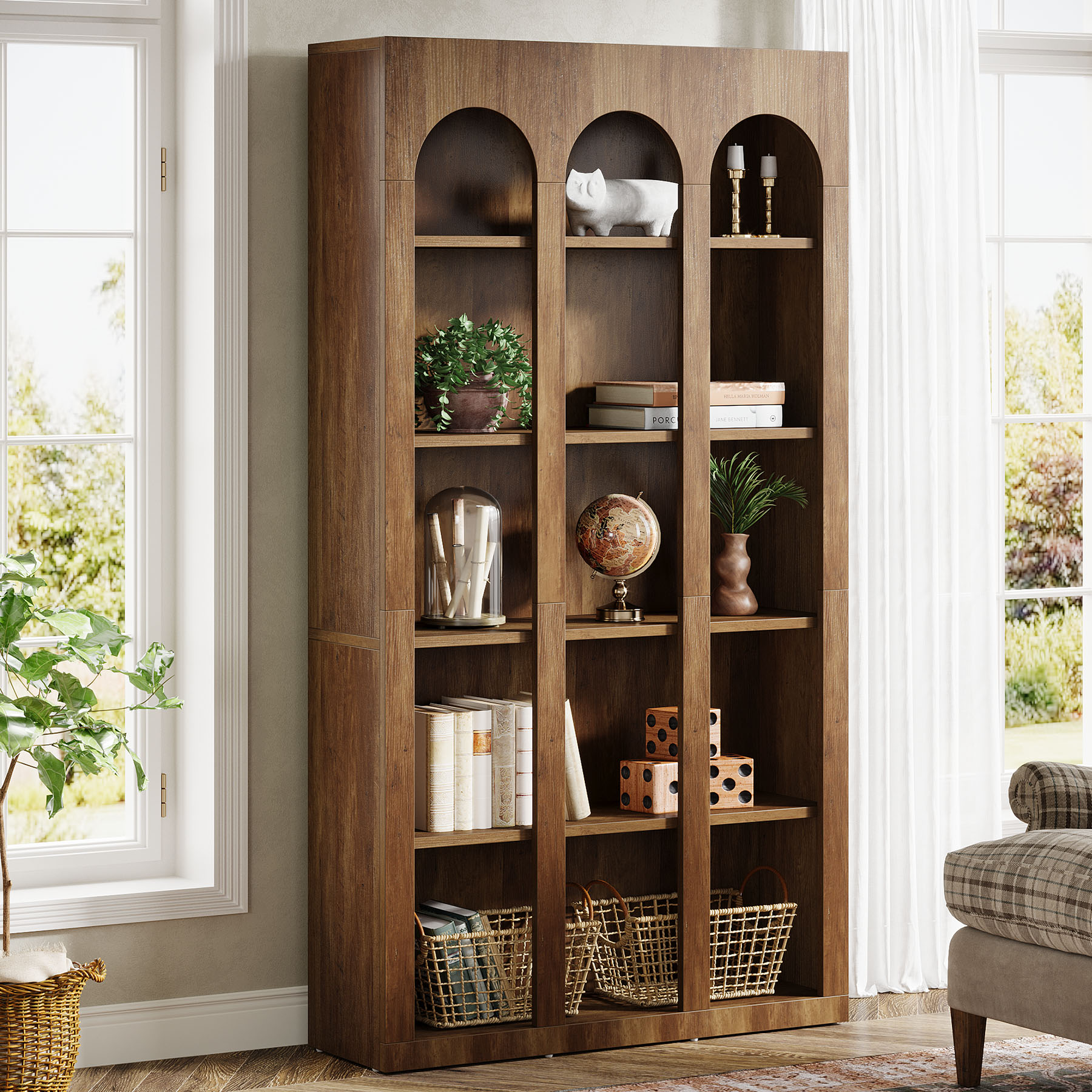 Tribesigns HOGA-U0078 bookcases - View #2