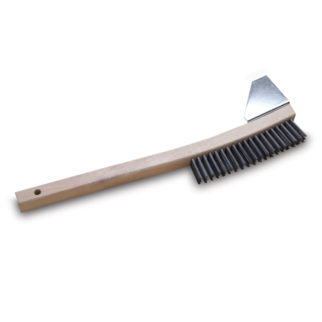 Weber Wood 17-in Grill Brush in the Grill Brushes & Cleaning