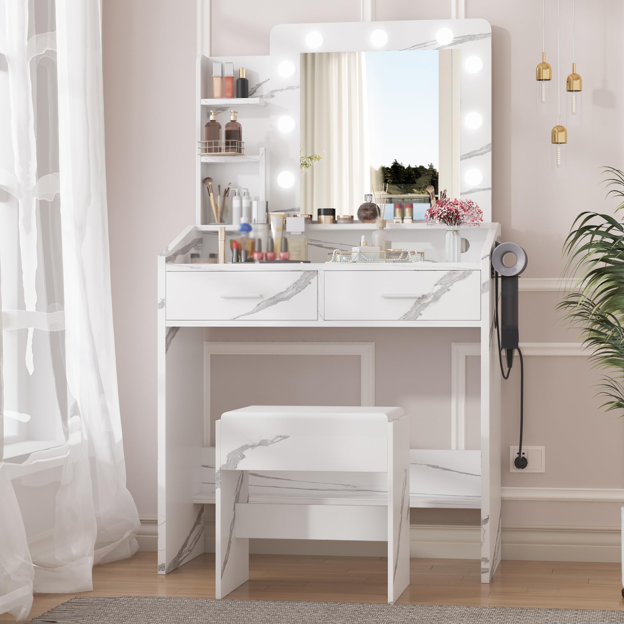 GarveeLife LSLX0401SZT070 Bedroom-Vanities - View #6