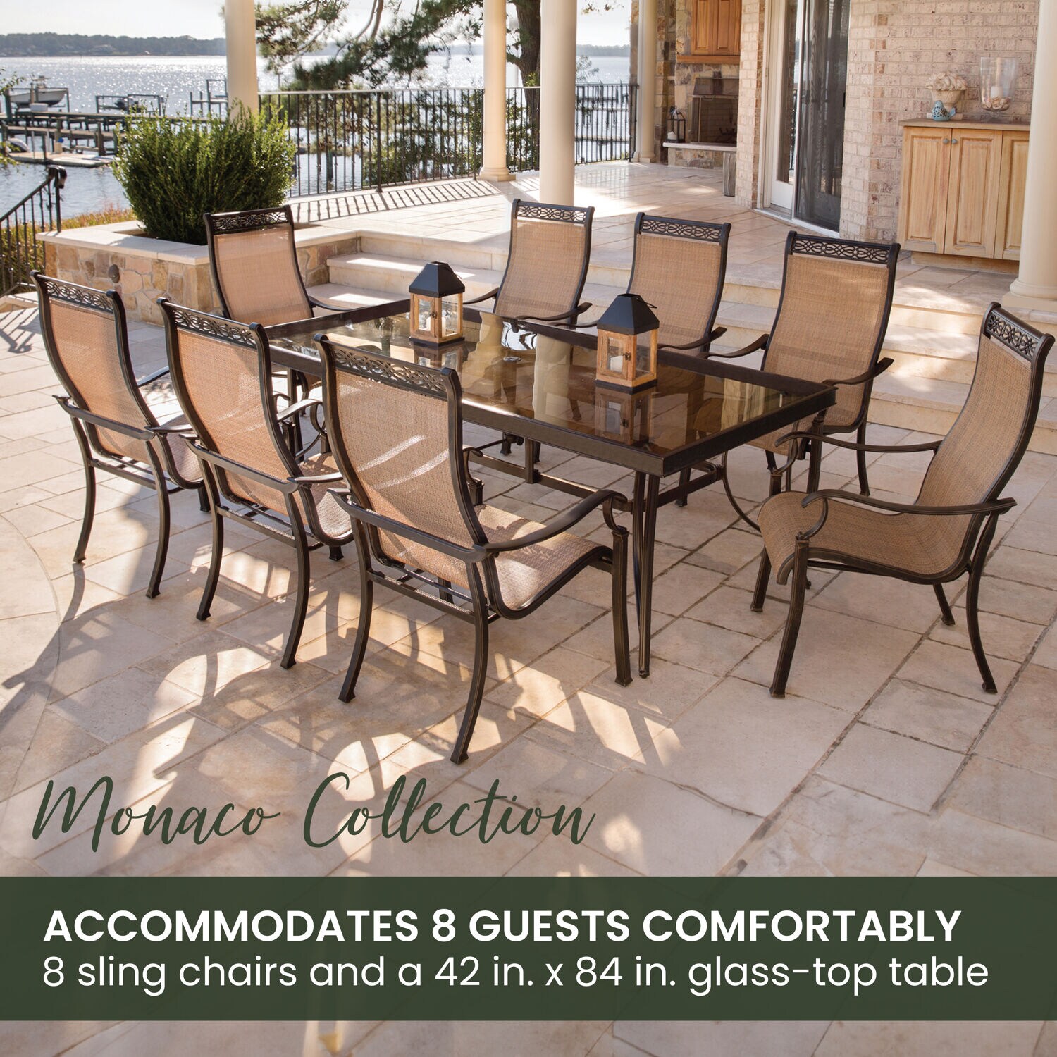 Hanover MONDN9PCG Patio-Dining-Sets - View #4