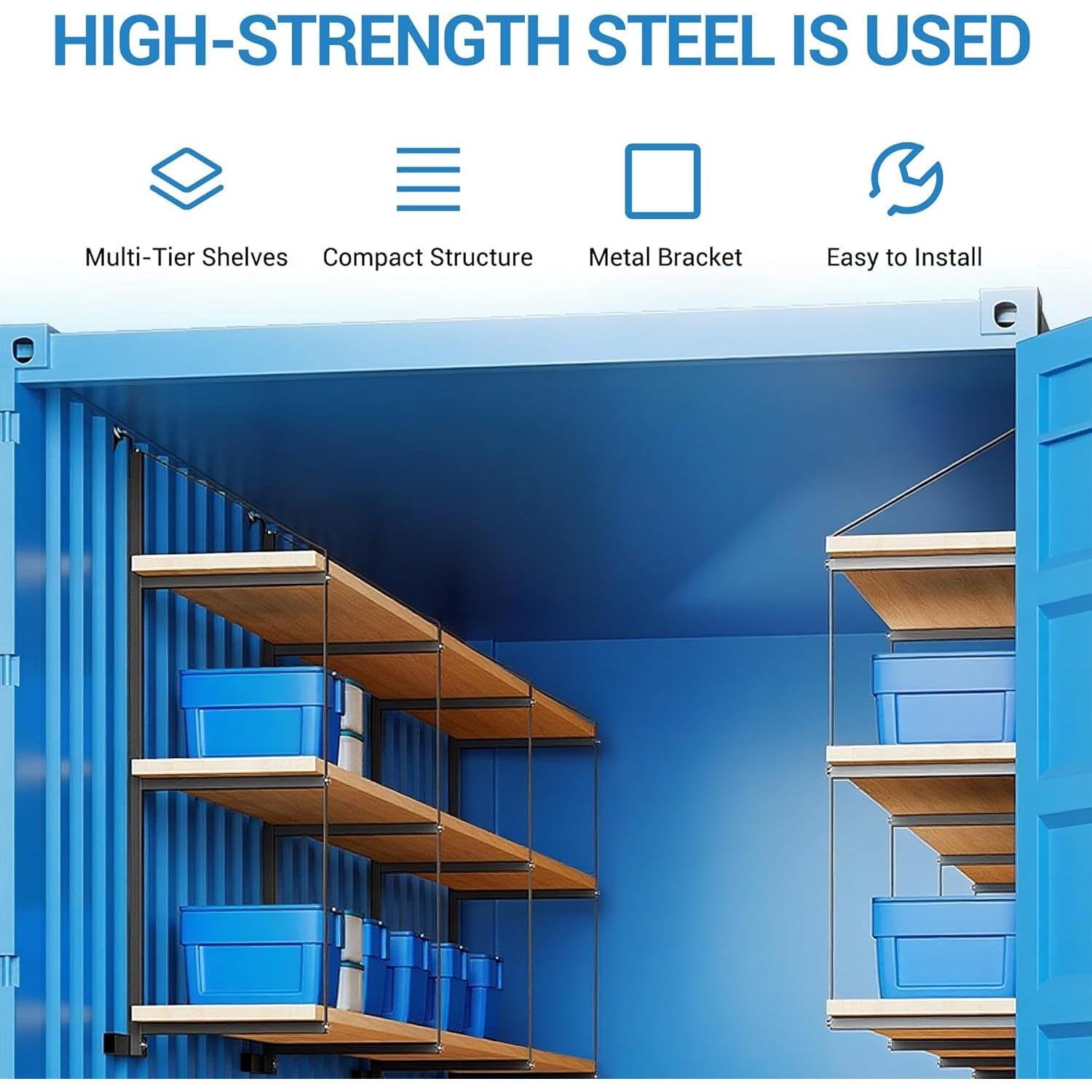 GAOMON CQC-KNTRIC-NYK1 Wall-Mounted-Shelving - View #4