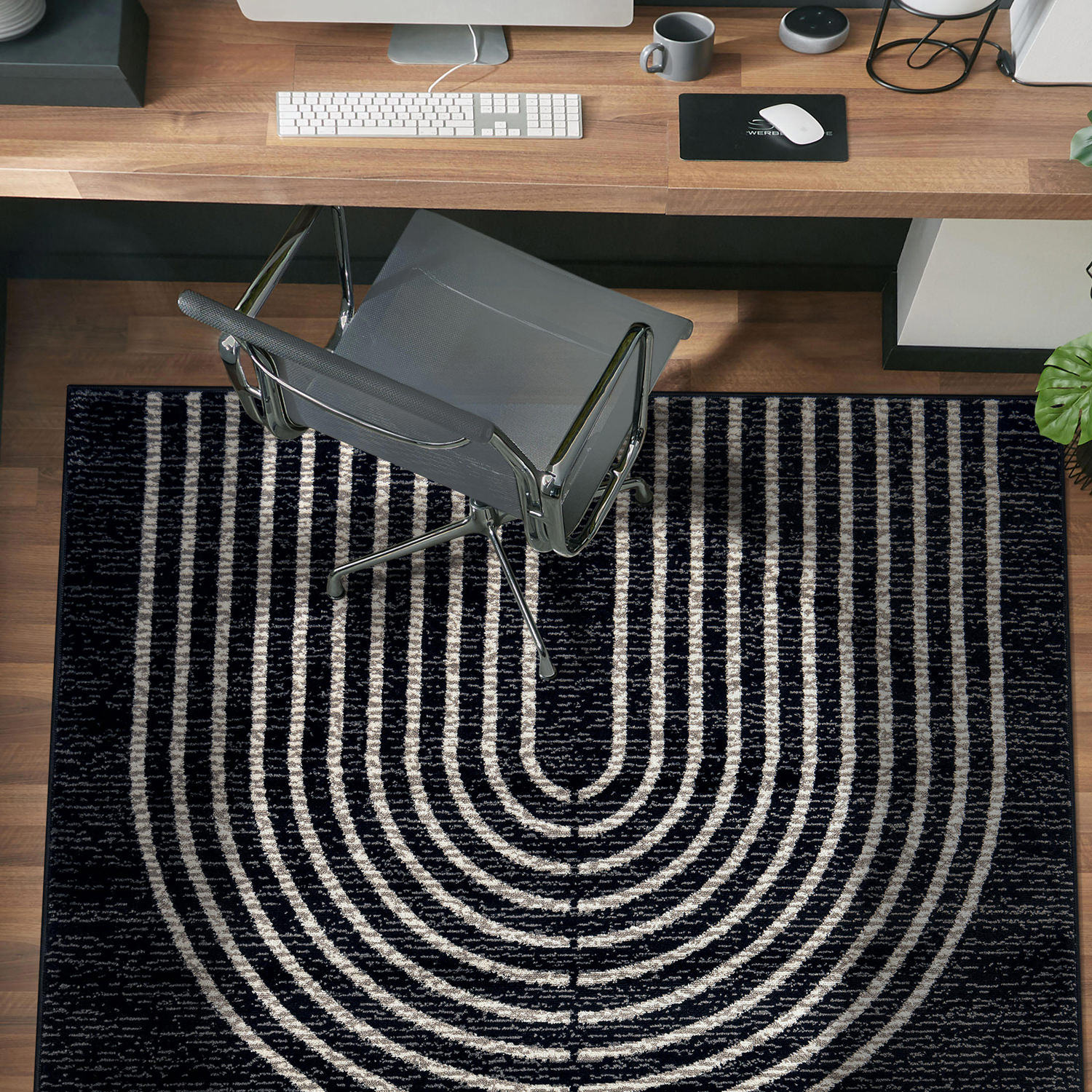 World Rug Gallery WR94BLACK4X6 rugs - View #2
