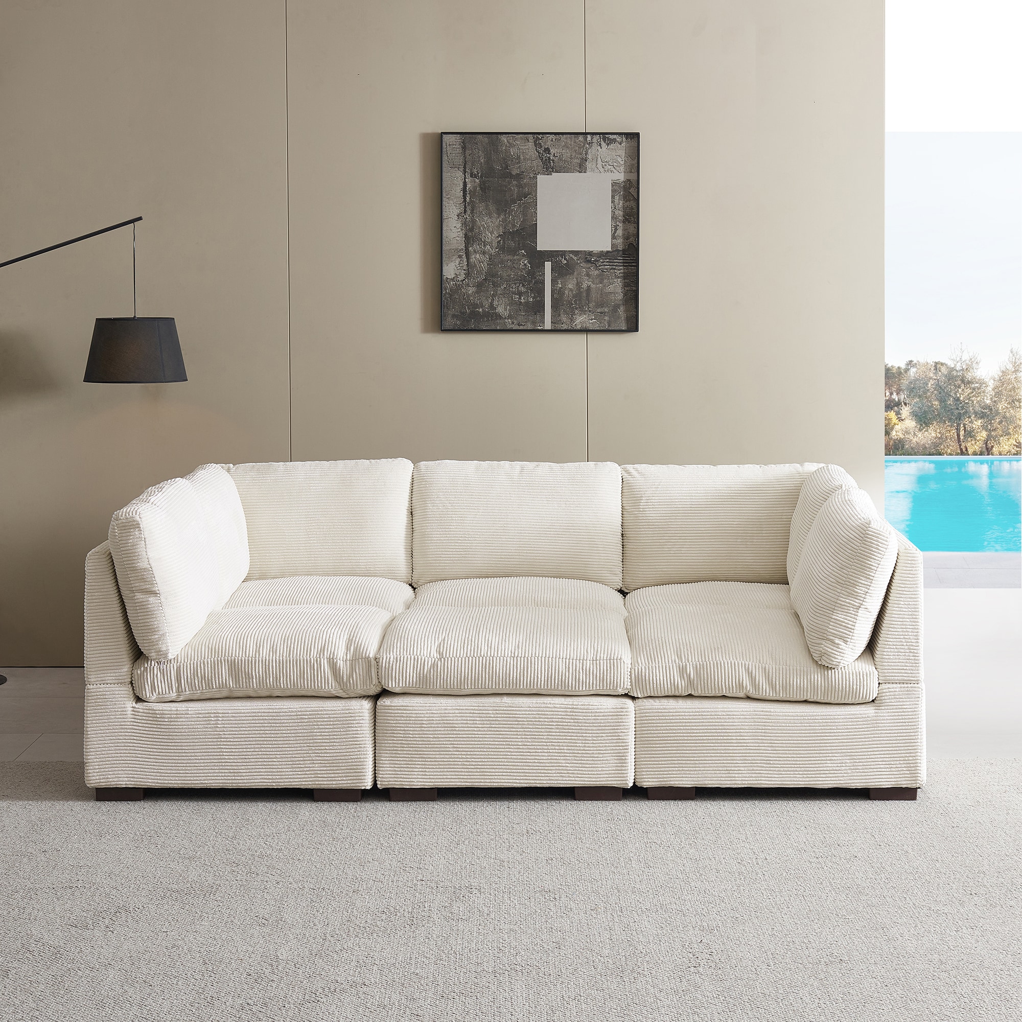 SINOFURN SYA020327GY Sofas-Loveseats - View #14