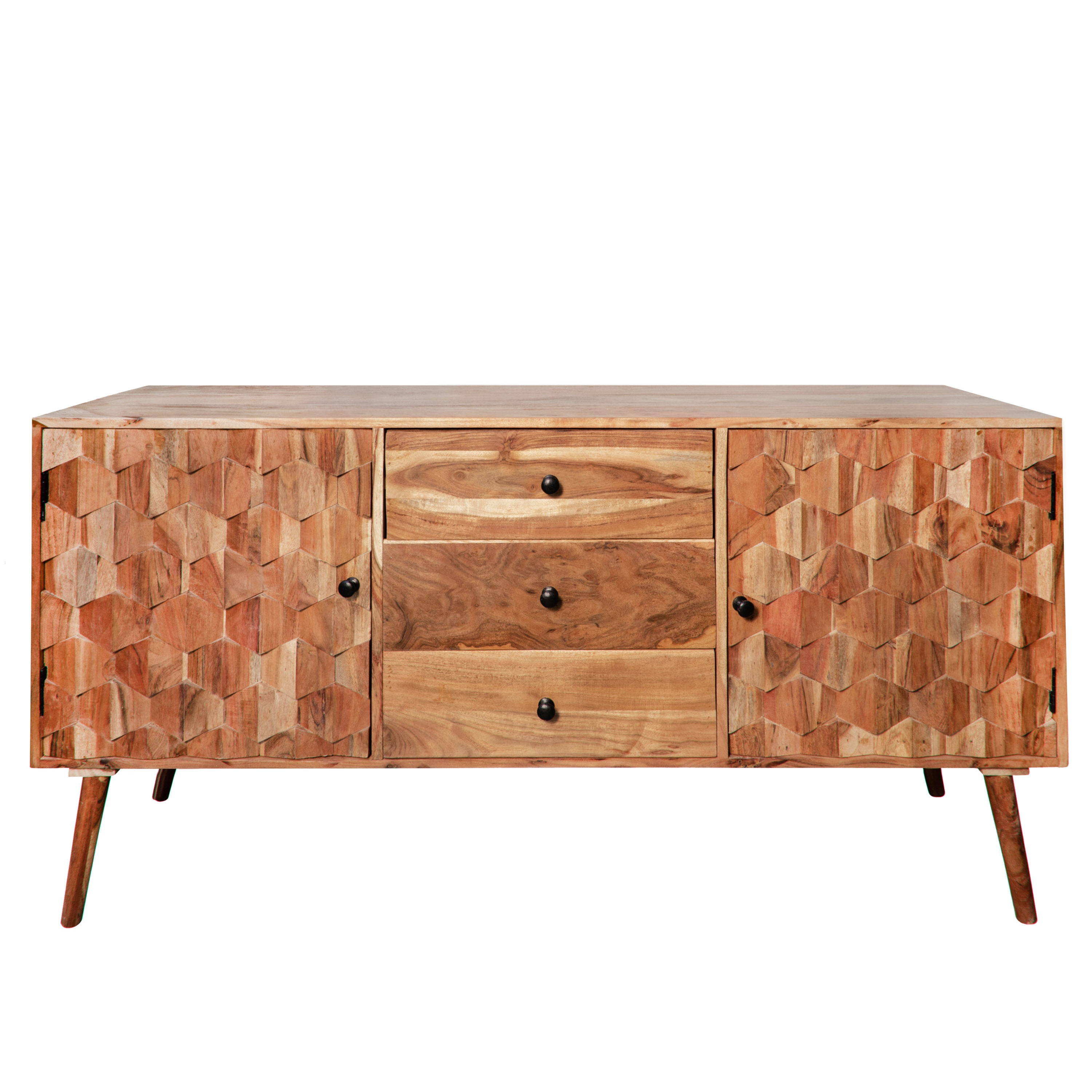 Sagebrook Home 15499 Modern Brown Console Table