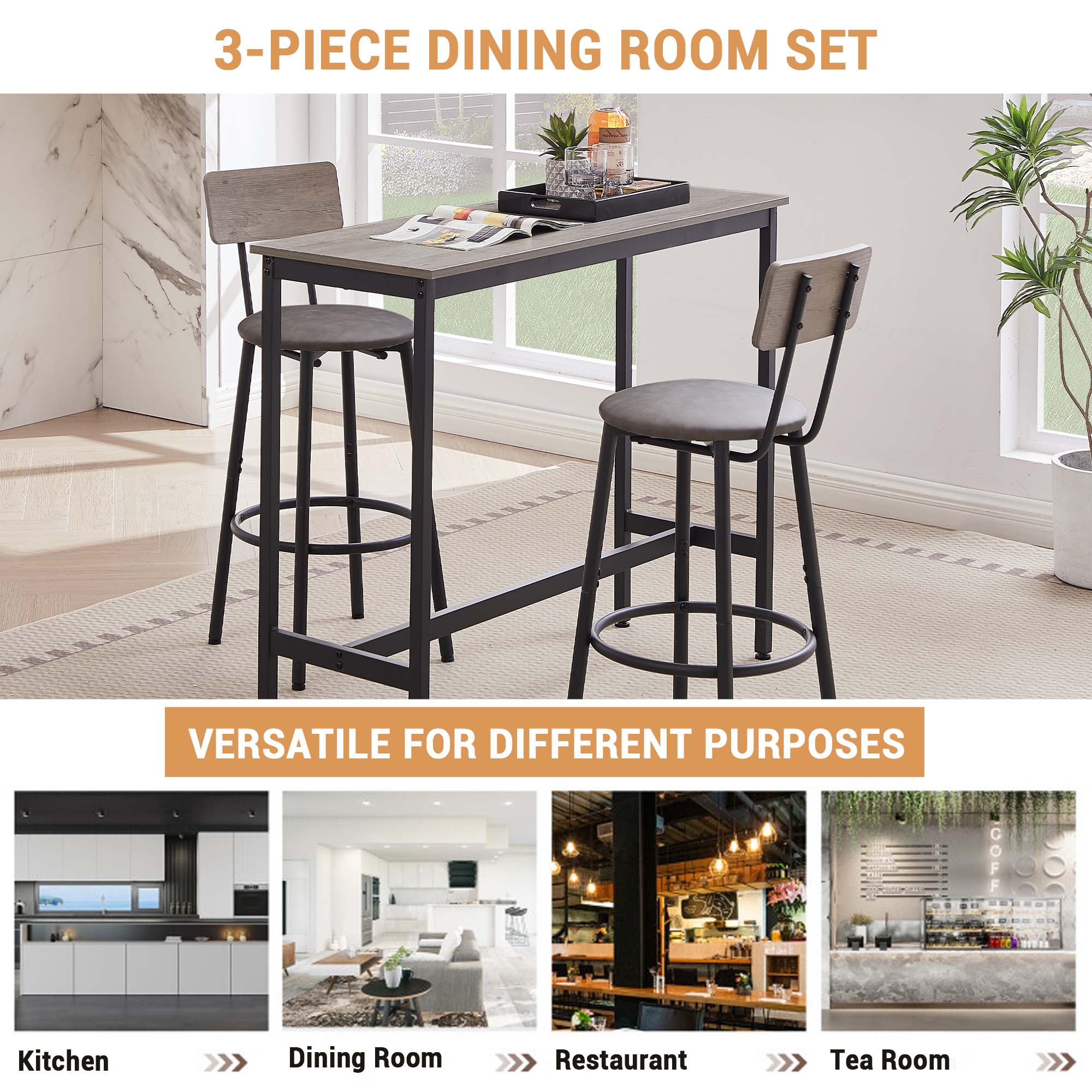 Fun Orange FUN25DS04 Dining-Sets - View #5