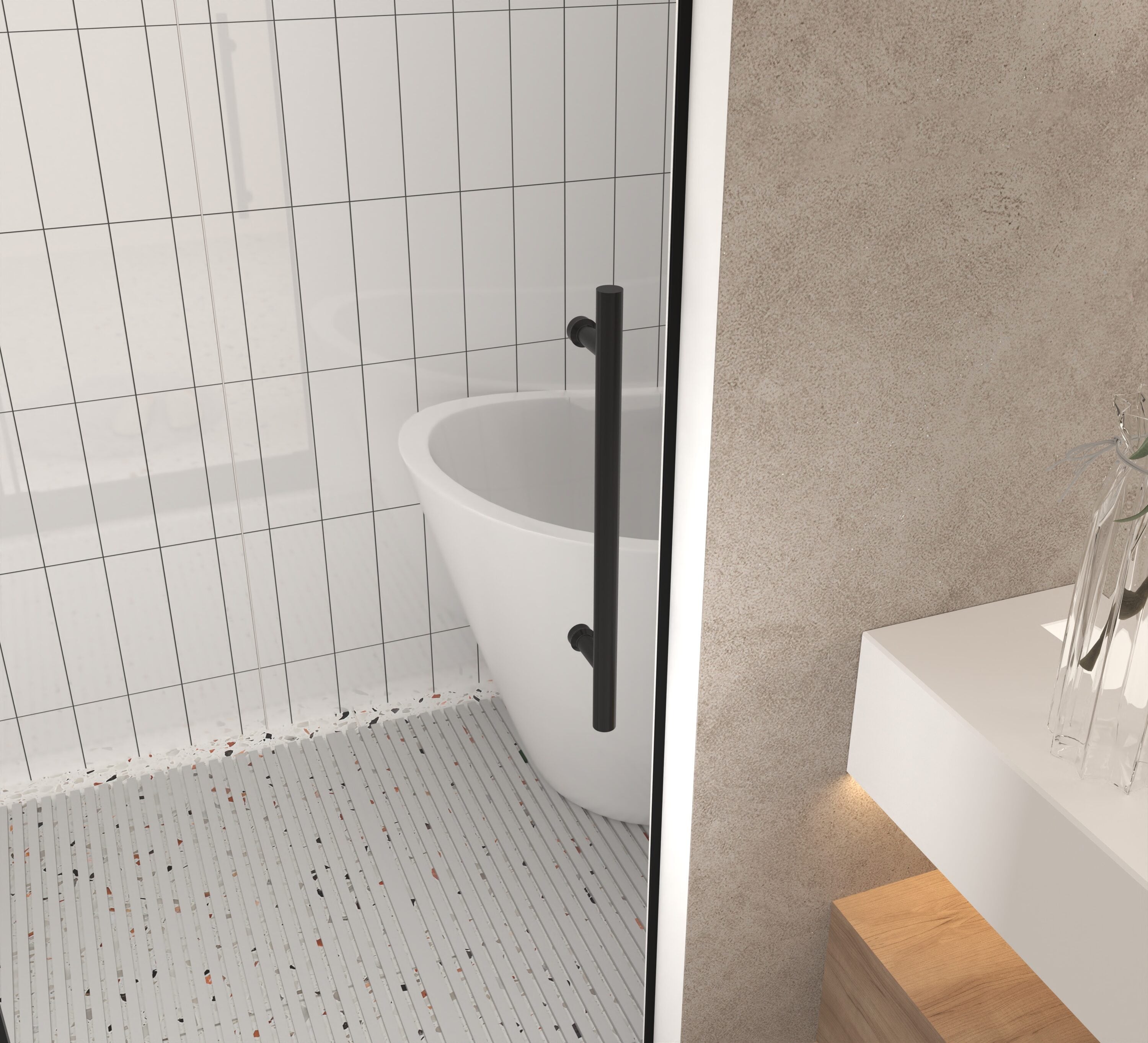 AAZJ JBF-W1675P399460 Shower-Doors - View #4