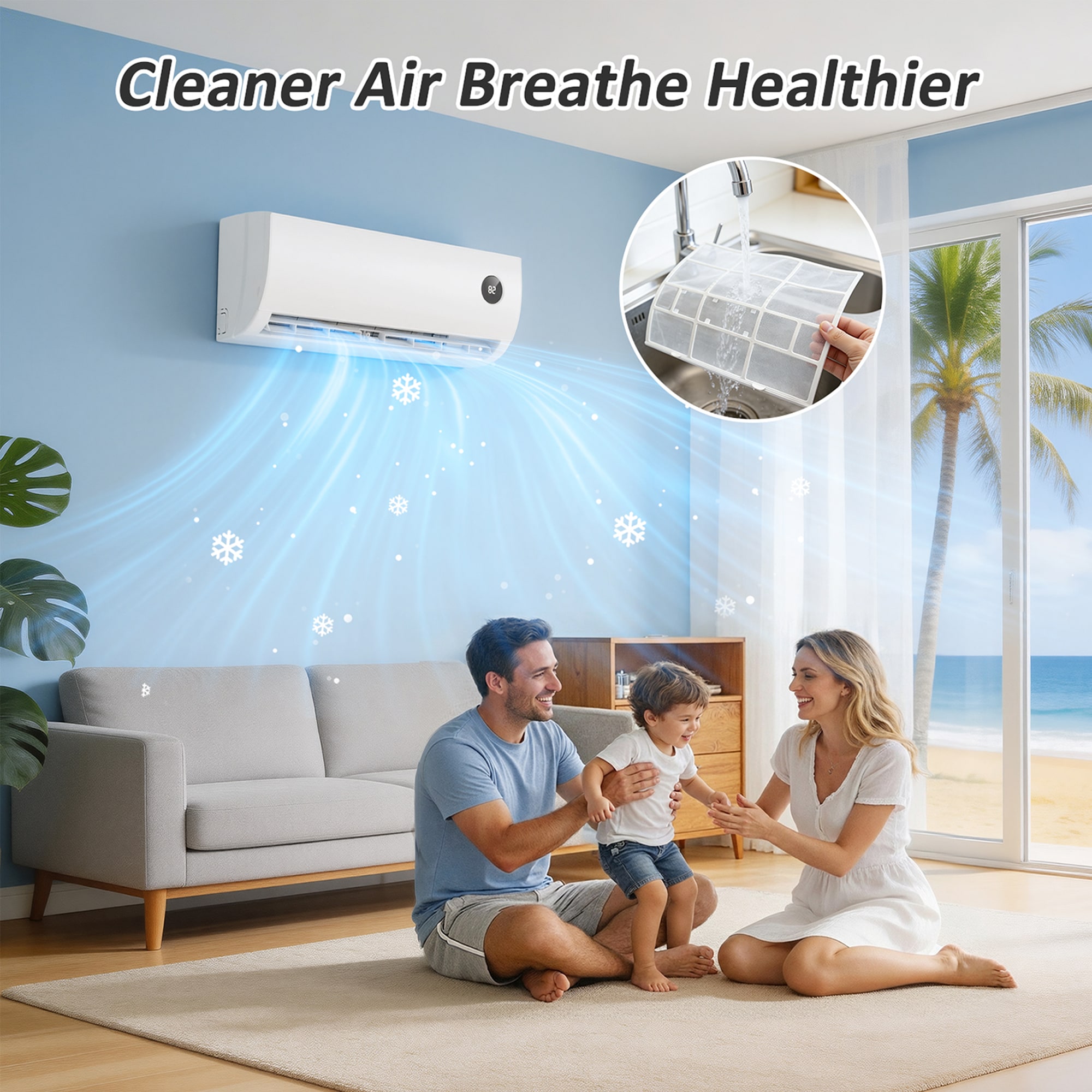 Matrix Decor 1 zone 12000-BTU Ductless Mini Split Air Conditioner Heat Pump Included with 115-Volt Sansujyuku sansujyuku.com