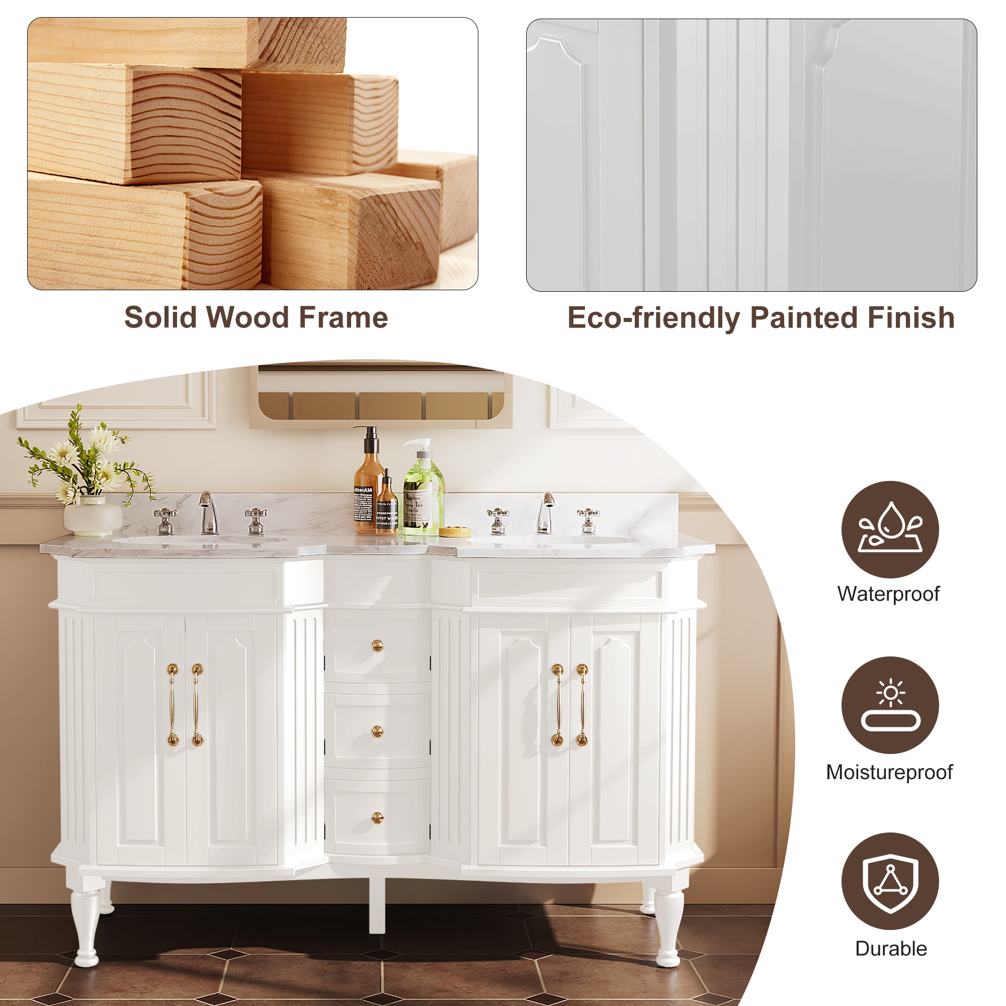 JEAREY OFYSG-BS-54 Bath-Vanity-Combo - View #8