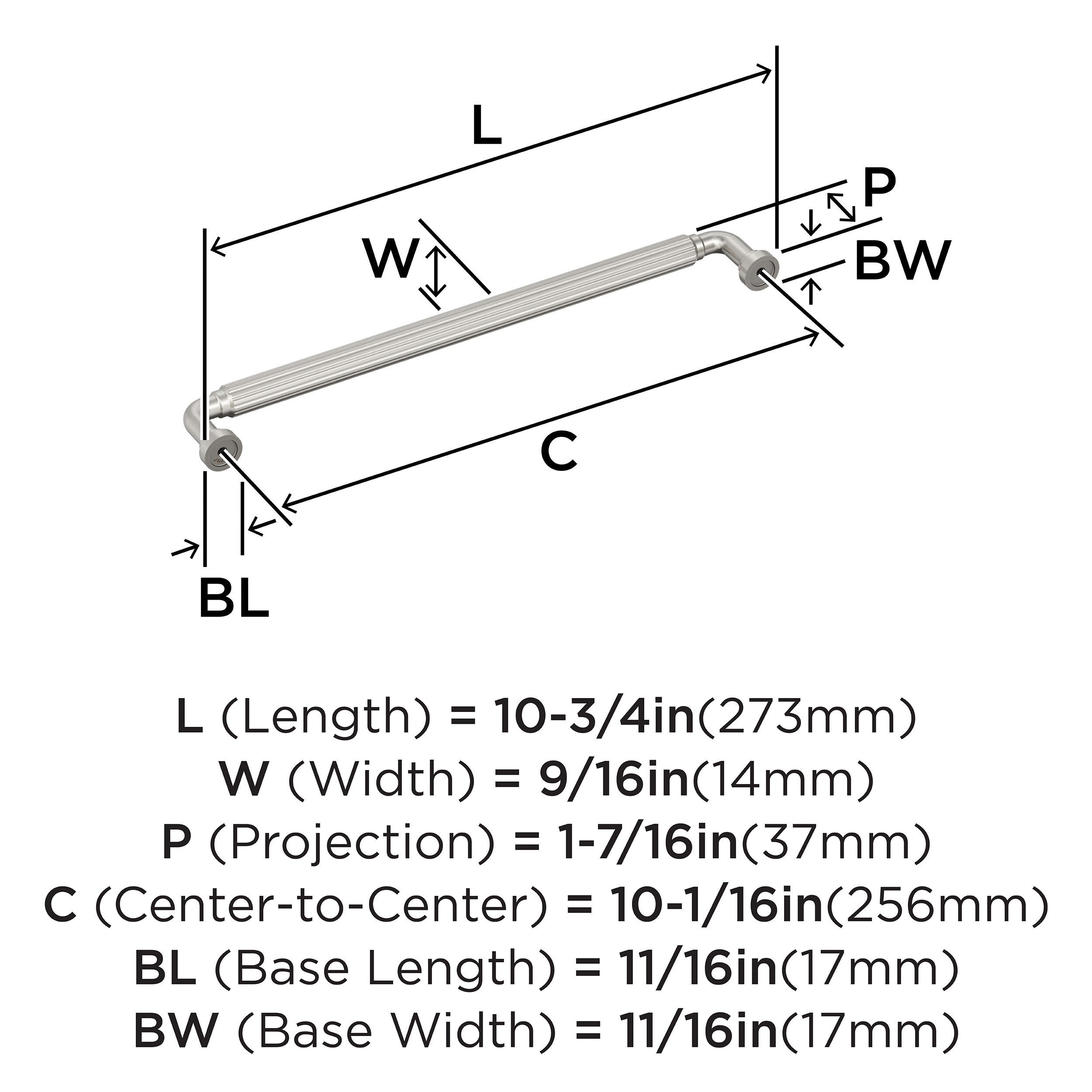Amerock BP37707G10 Cabinet-Pulls - View #4