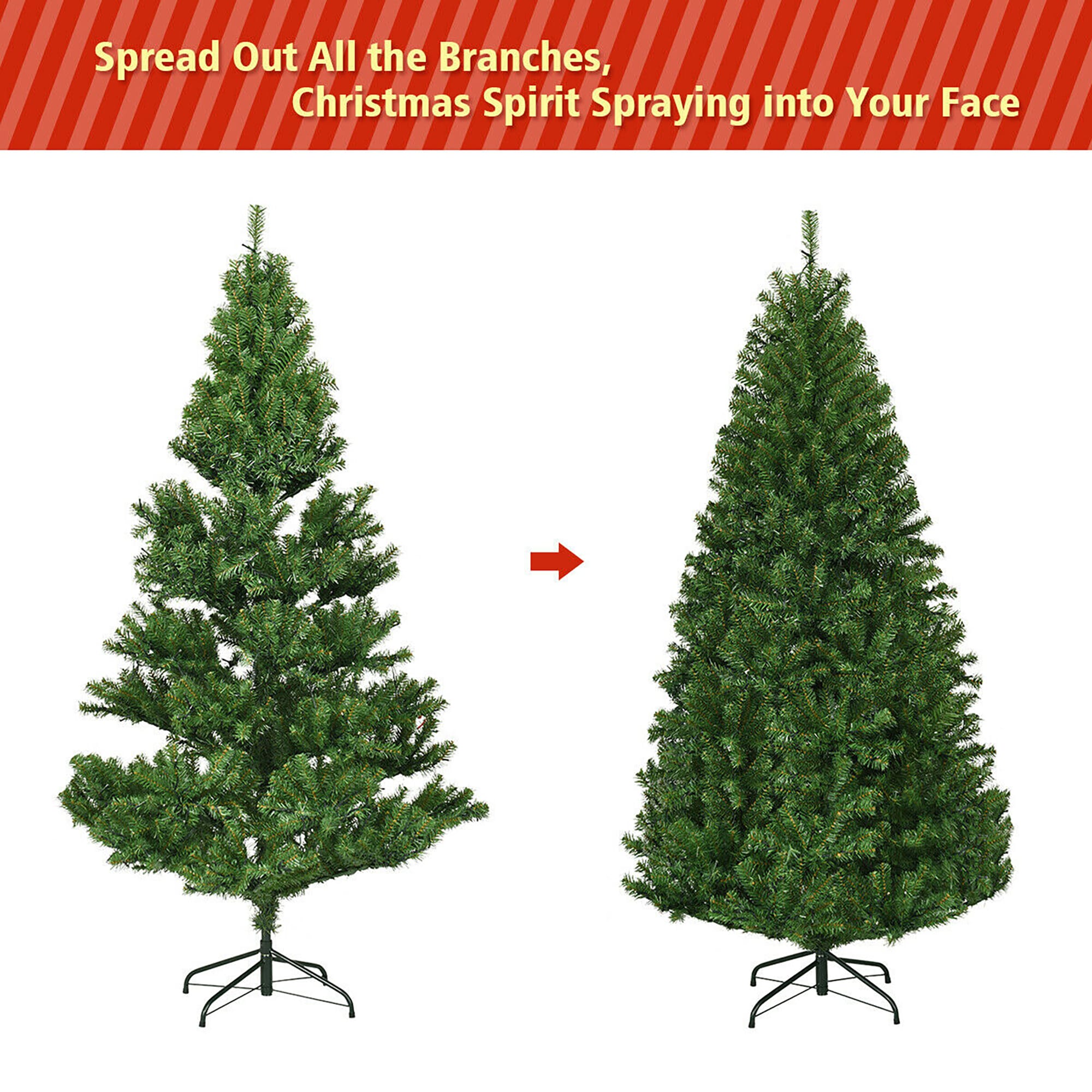 Forclover ALHY-678CM Artificial-Christmas-Trees - View #6