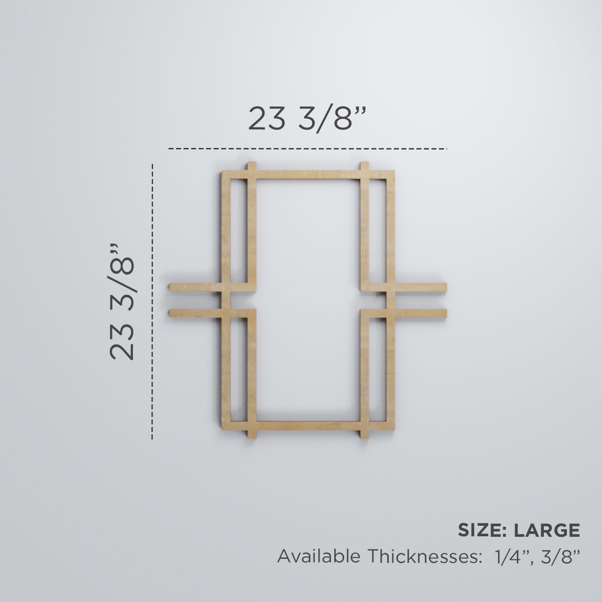 Ekena Millwork WALW24X24X0250GBYHI Wall-Panels - View #3