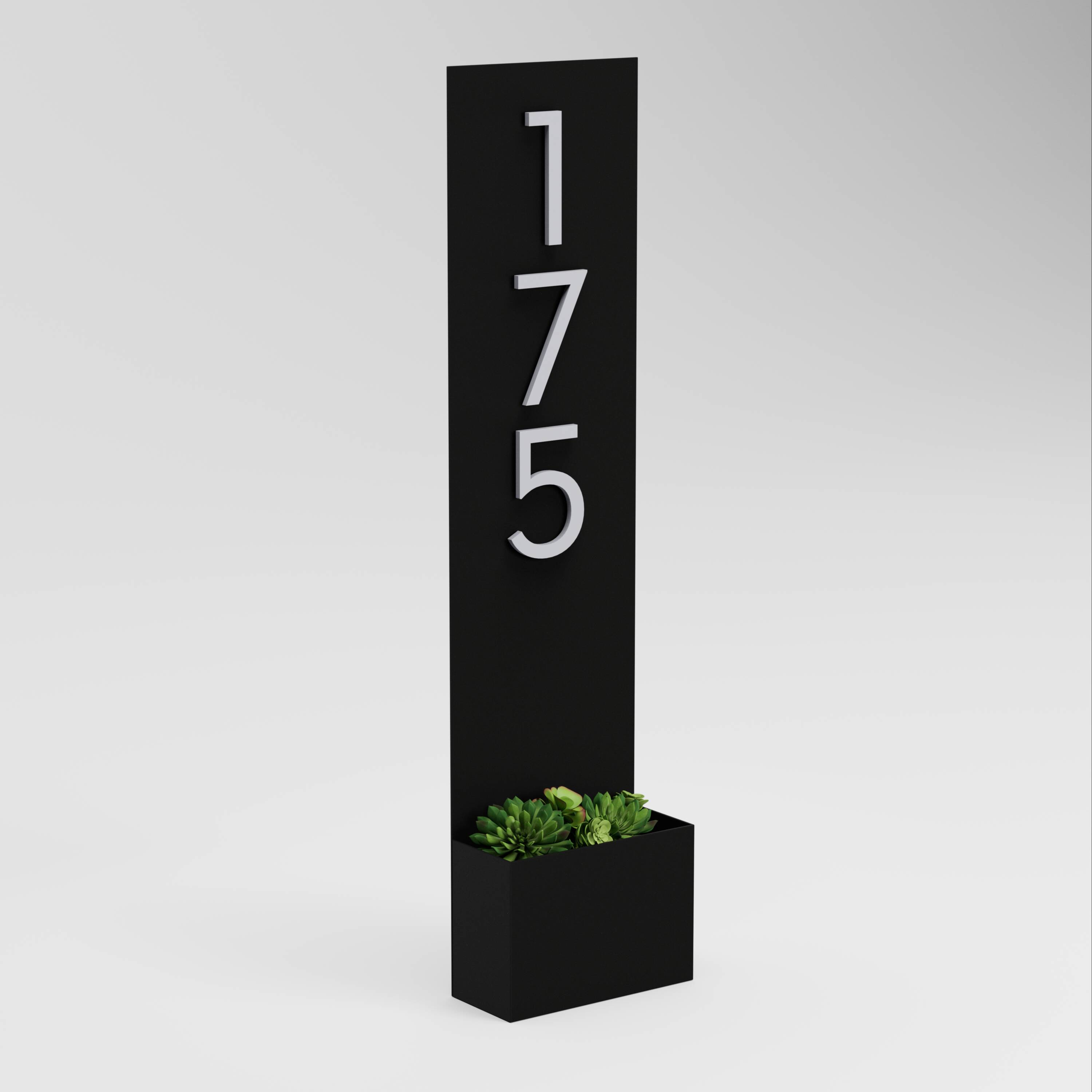Post & Porch STANDING-BLACK Outdoor-Plaques-Holders - View #2