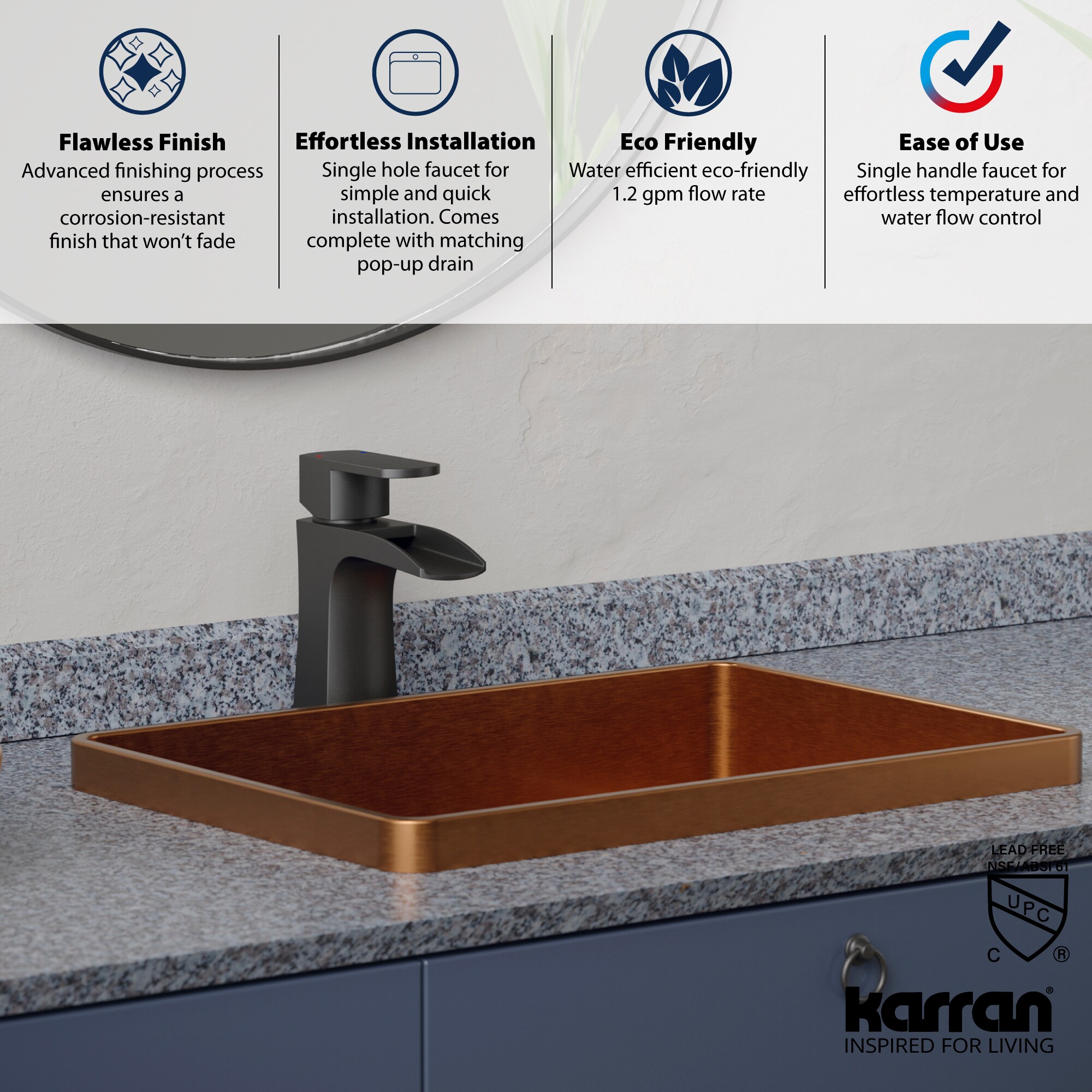 Karran KBF440GG Lavatory-Faucets - View #6
