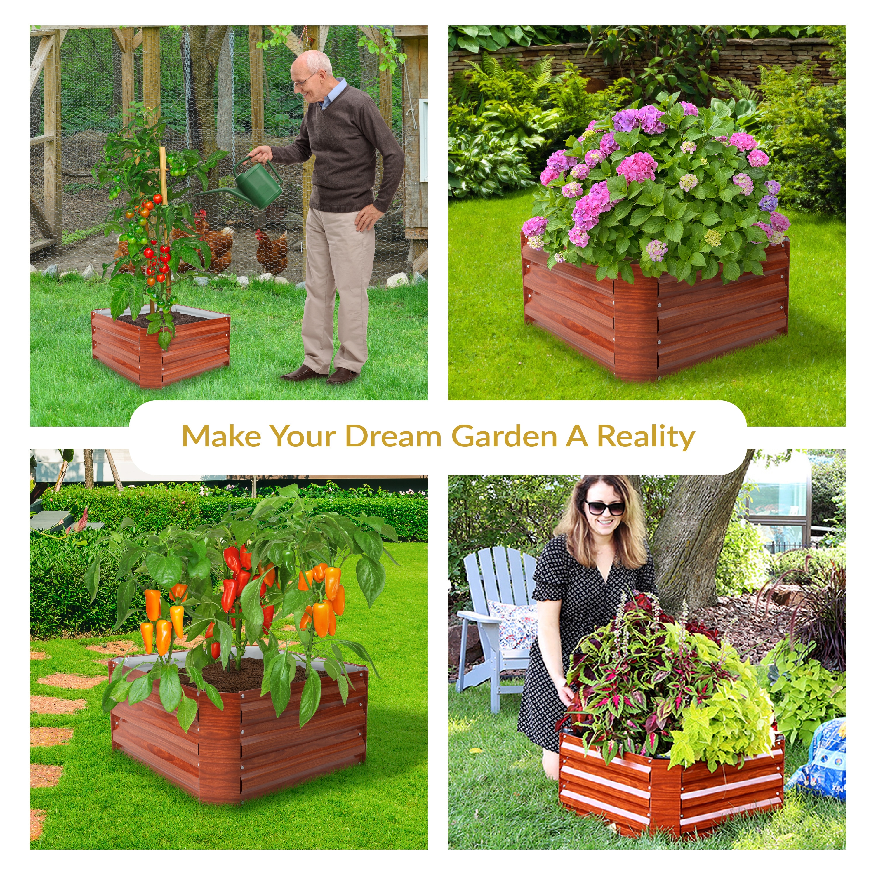 Sunnydaze Decor HB-499 Raised-Garden-Beds - View #5