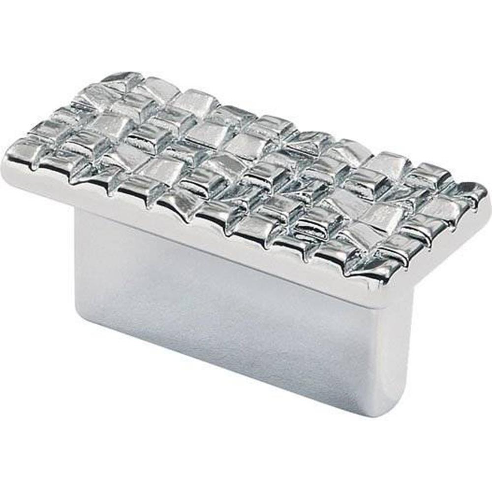 Siro Designs 90-140 Mosaic 1-1/4-in Center to Center Bright Chrome Rectangular Bar Drawer Pulls