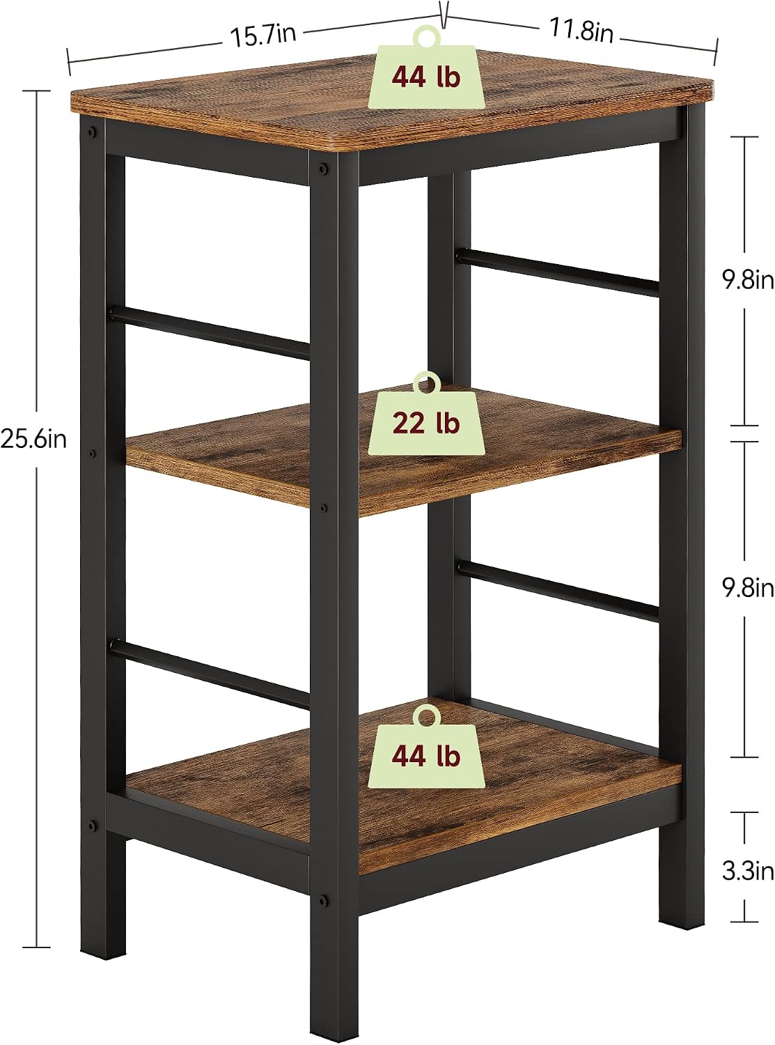 GAOMON CQC-2K759XWX0PP End-Tables - View #3
