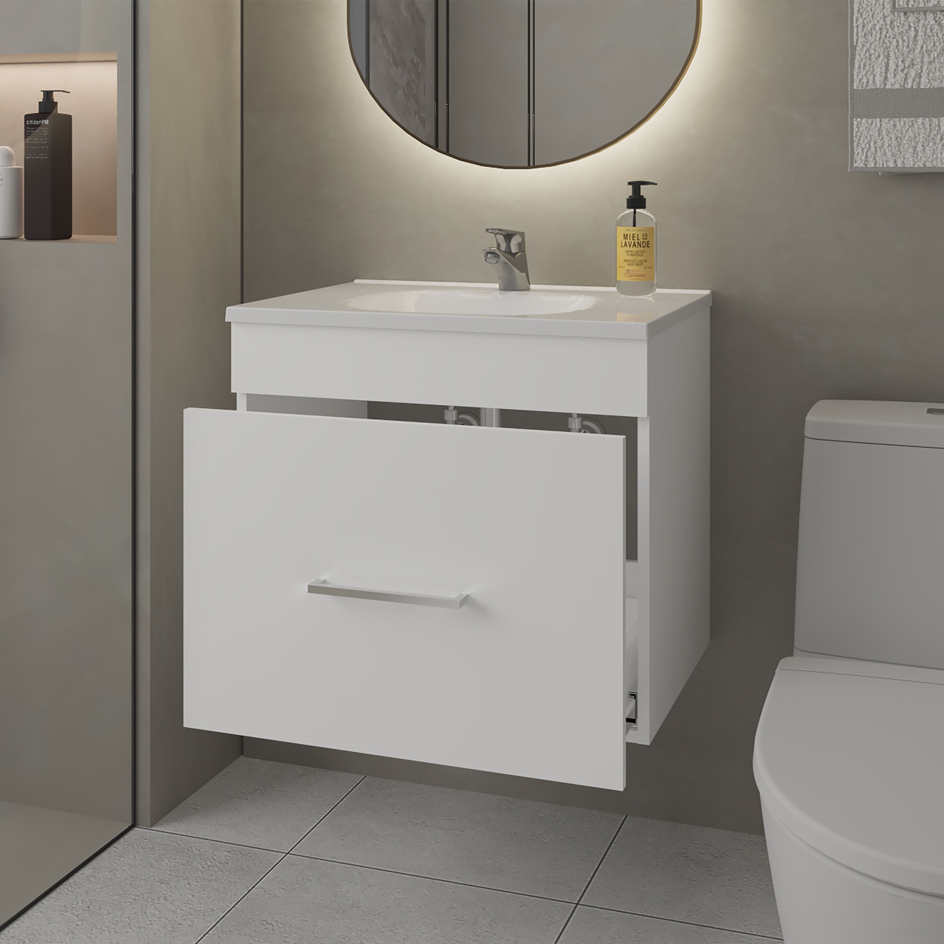 LUXEYARD DS-Y-B128-P314808 Bath-Vanity-Combo - View #3